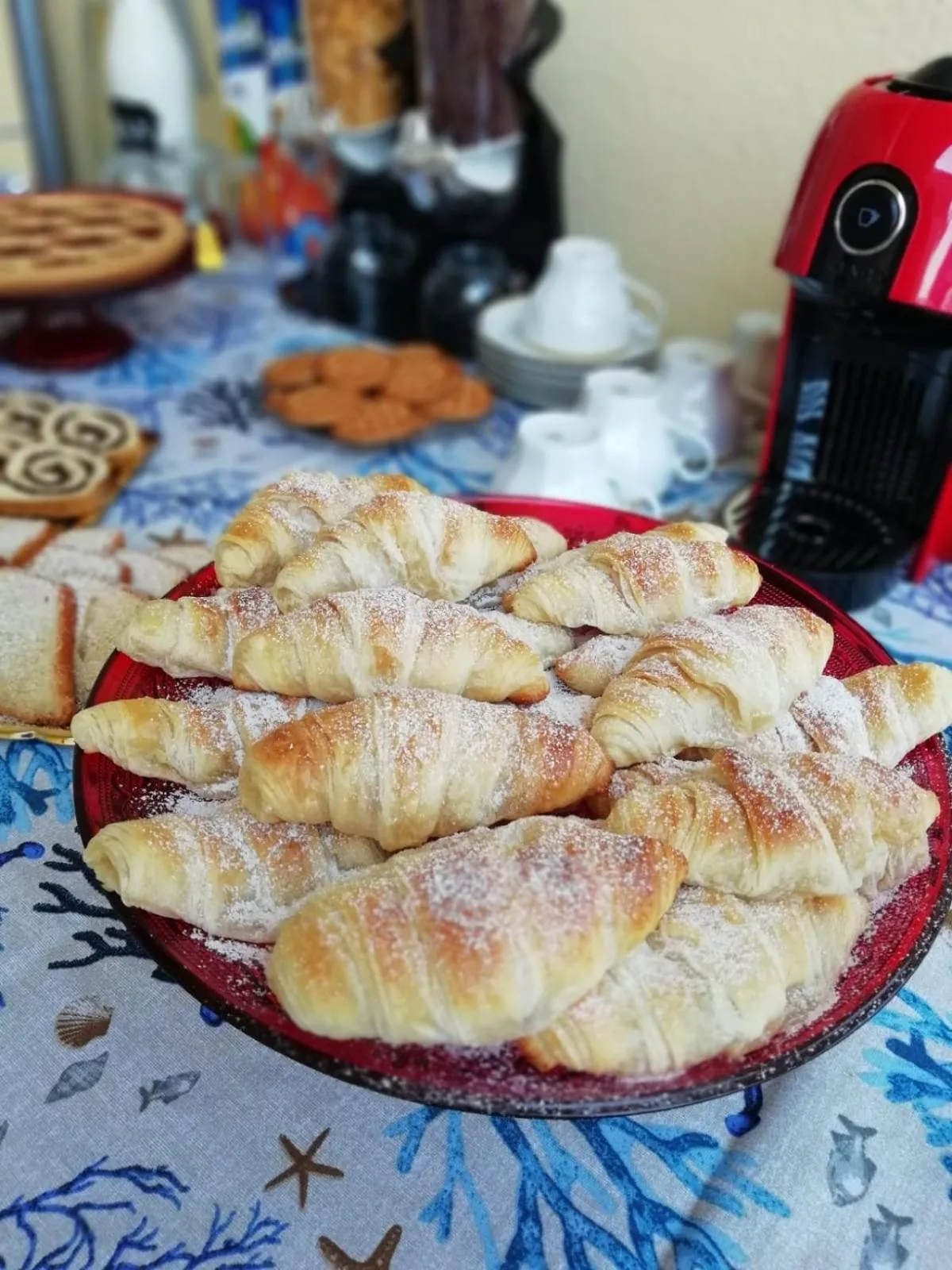 Food close-up in Castello di Sabbia