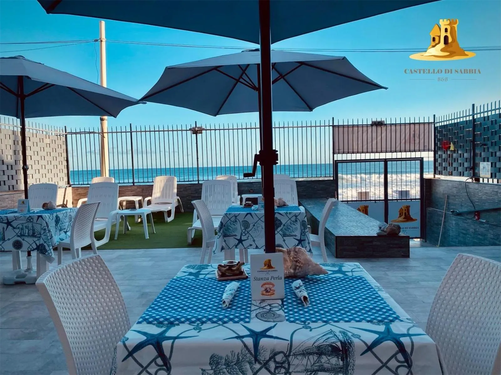 Patio in Castello di Sabbia