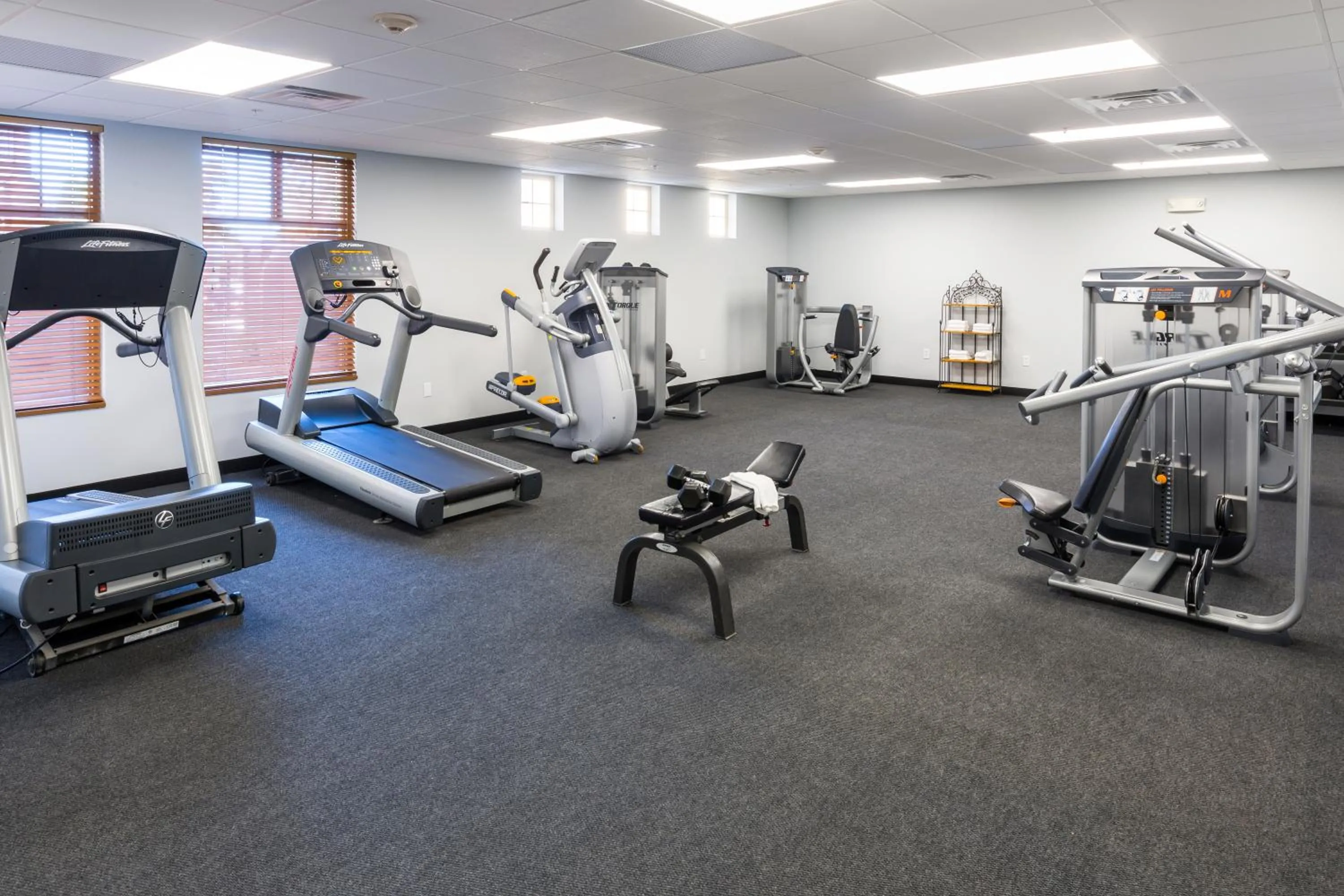 Fitness centre/facilities in Bridges Bay Resort