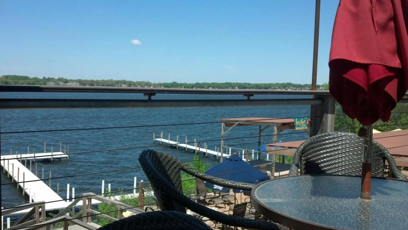 Patio in Bridges Bay Resort