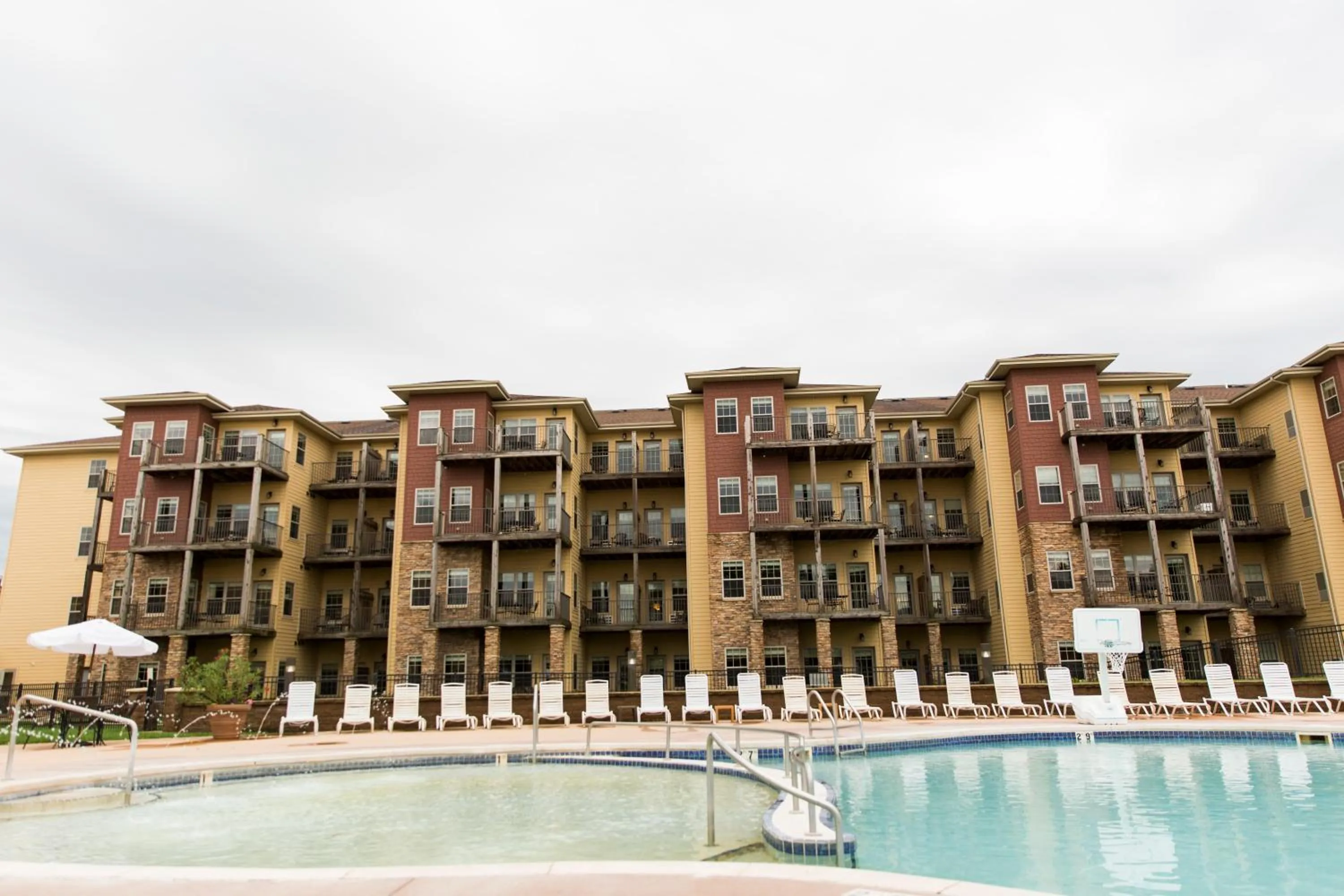 Property building in Bridges Bay Resort