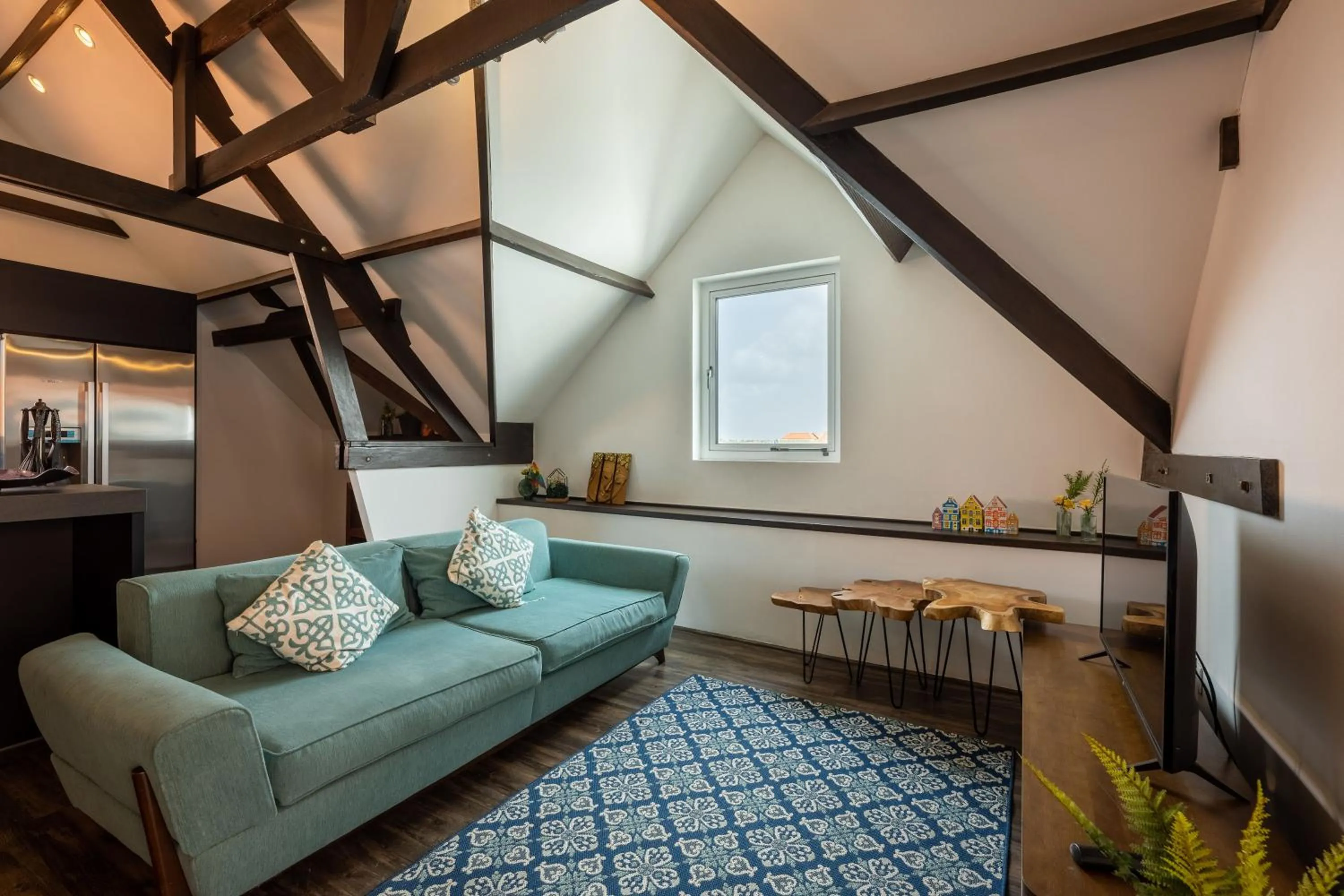 Living room in Blue Marlin Handelskade Apartments