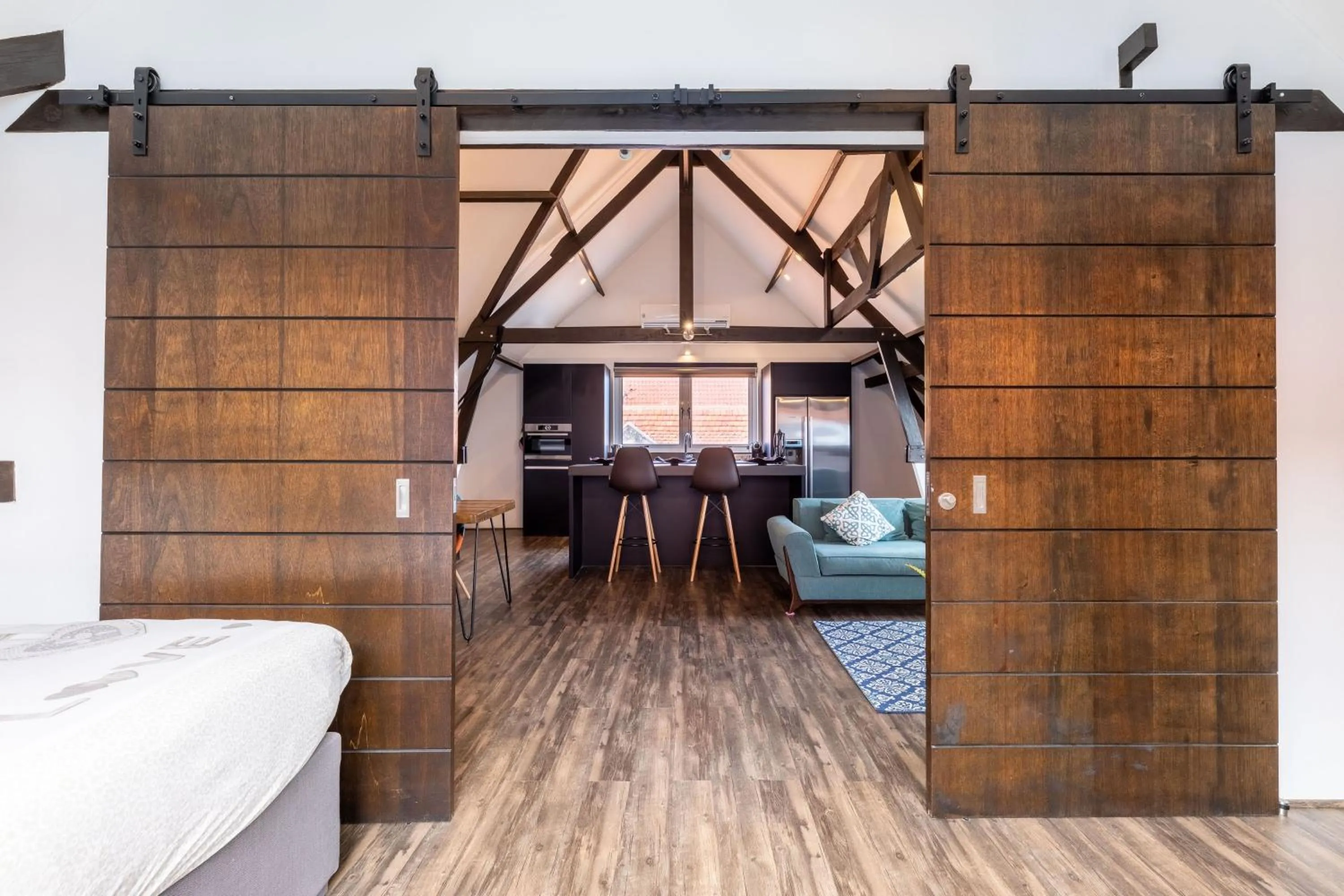 Bedroom in Blue Marlin Handelskade Apartments