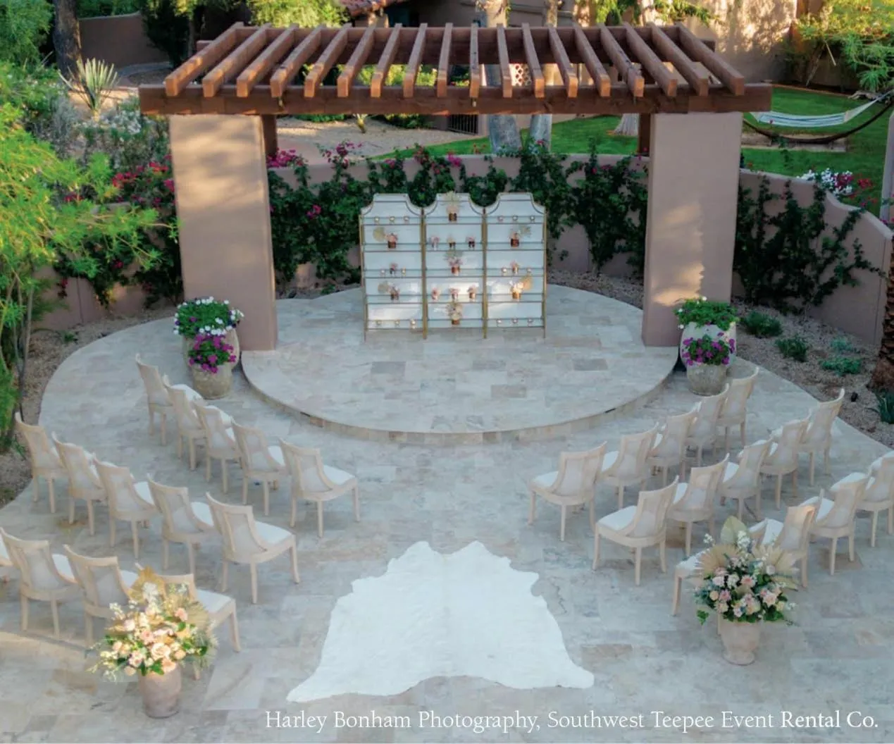 Garden in The Hermosa Inn