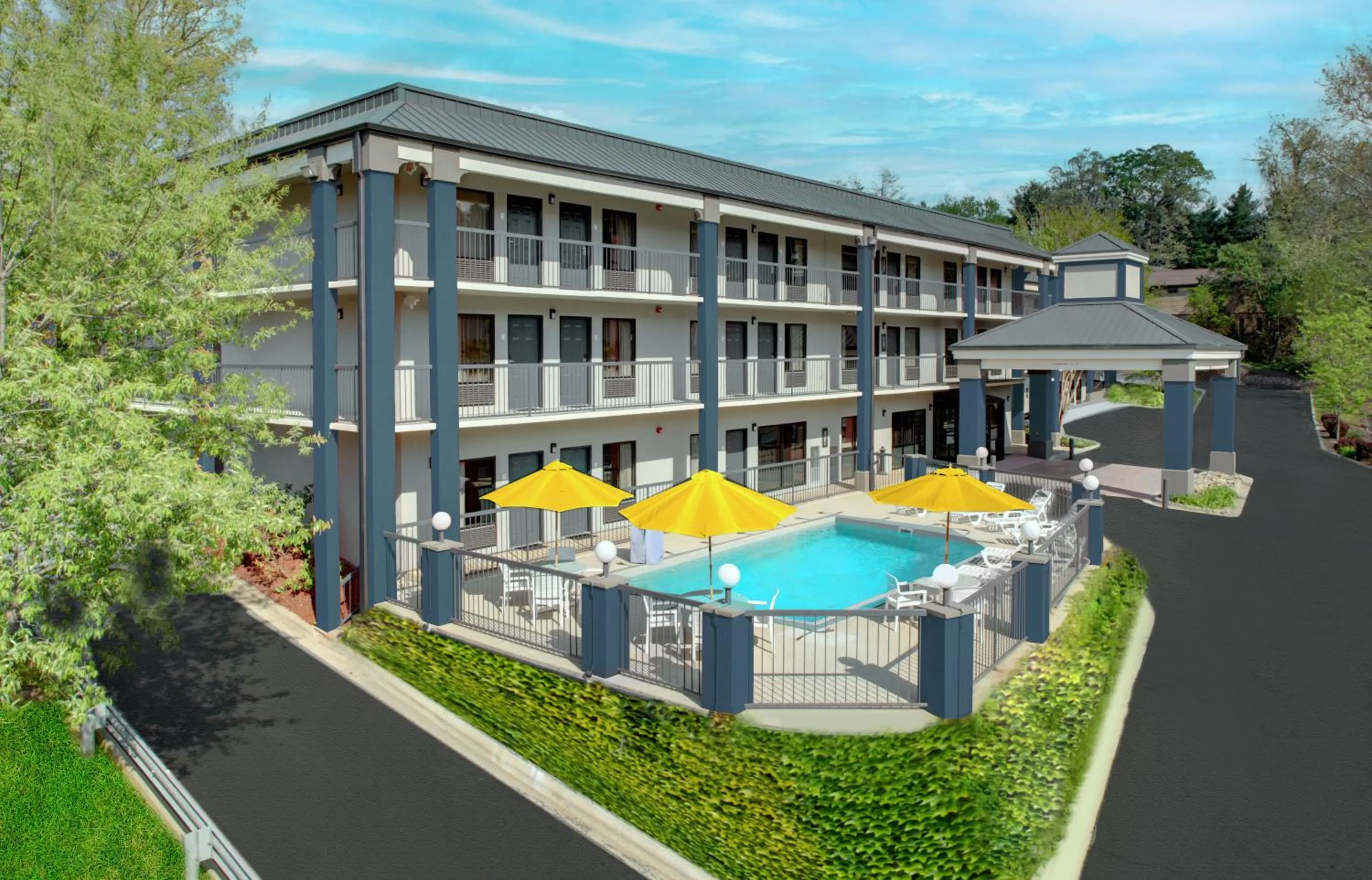 Property building in Clarion Inn Biltmore Village