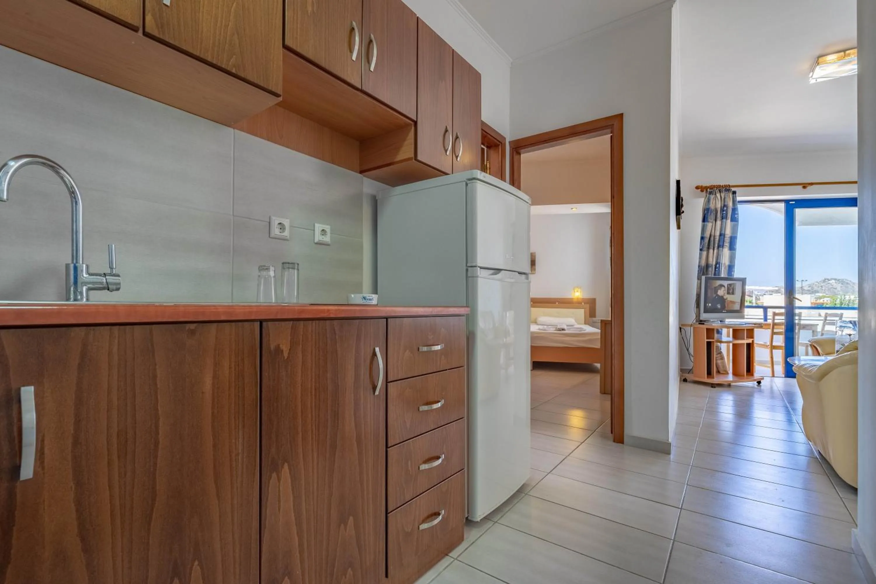 Kitchen or kitchenette in Raffaello Beach