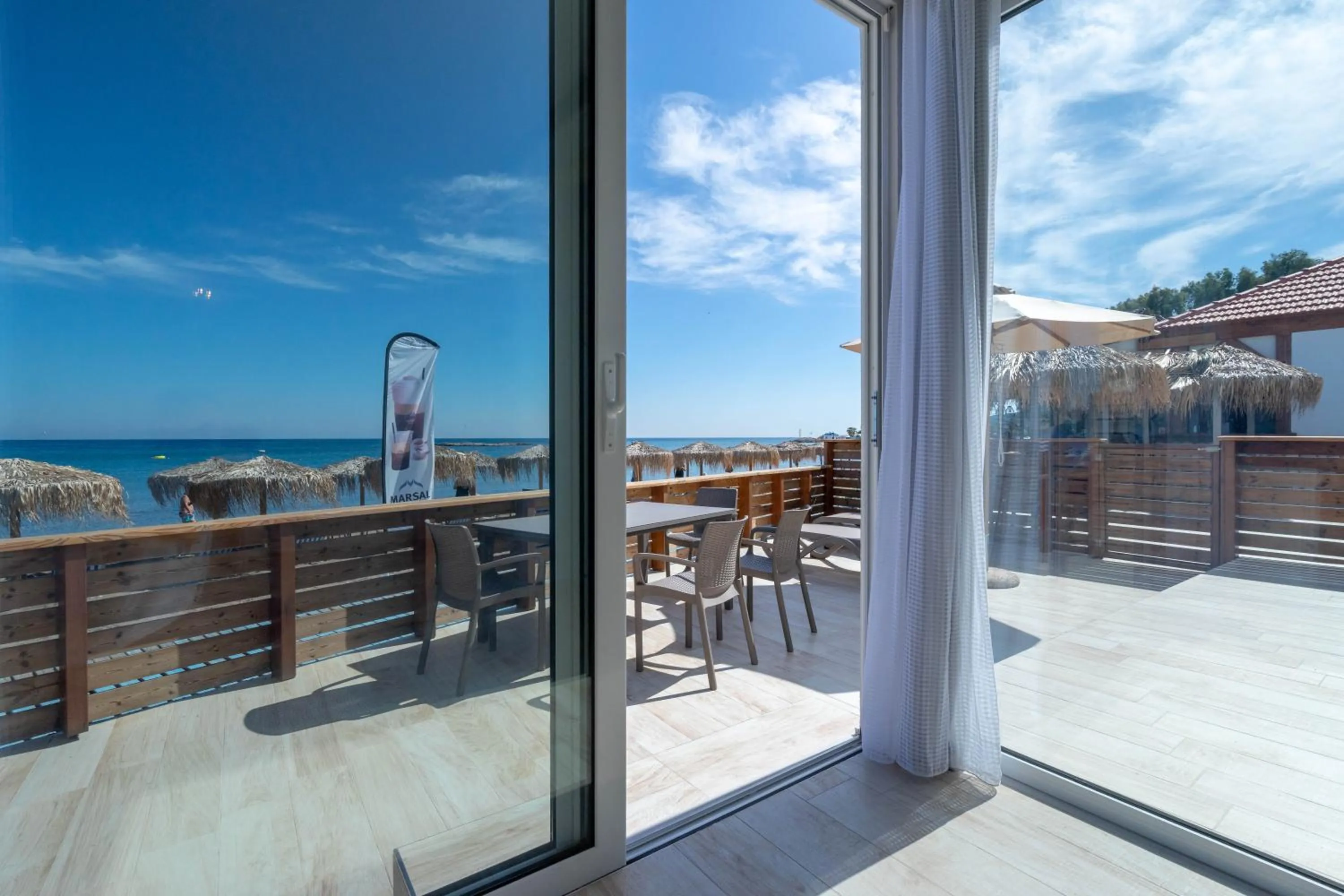 Patio in Raffaello Beach