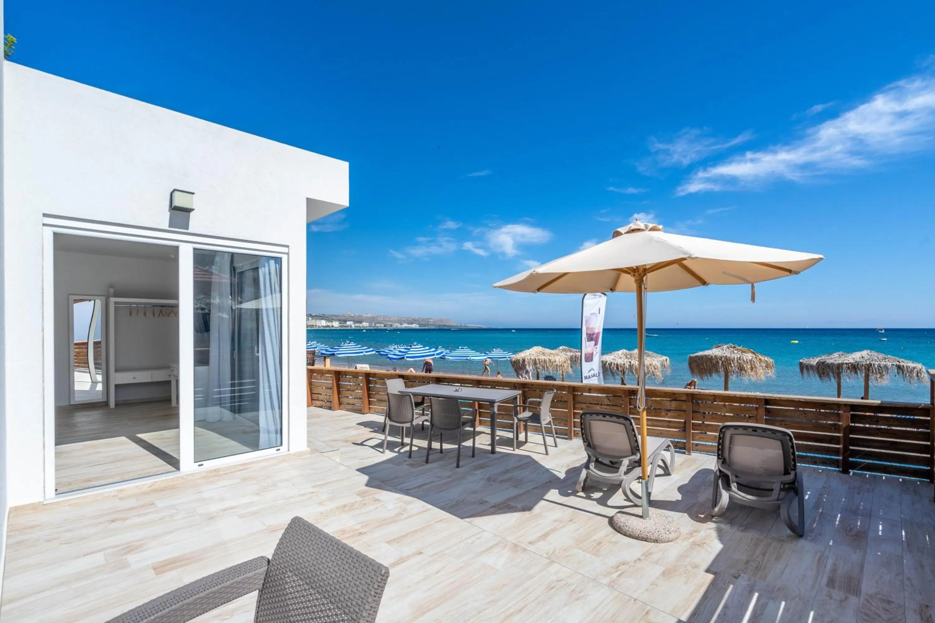 Patio in Raffaello Beach