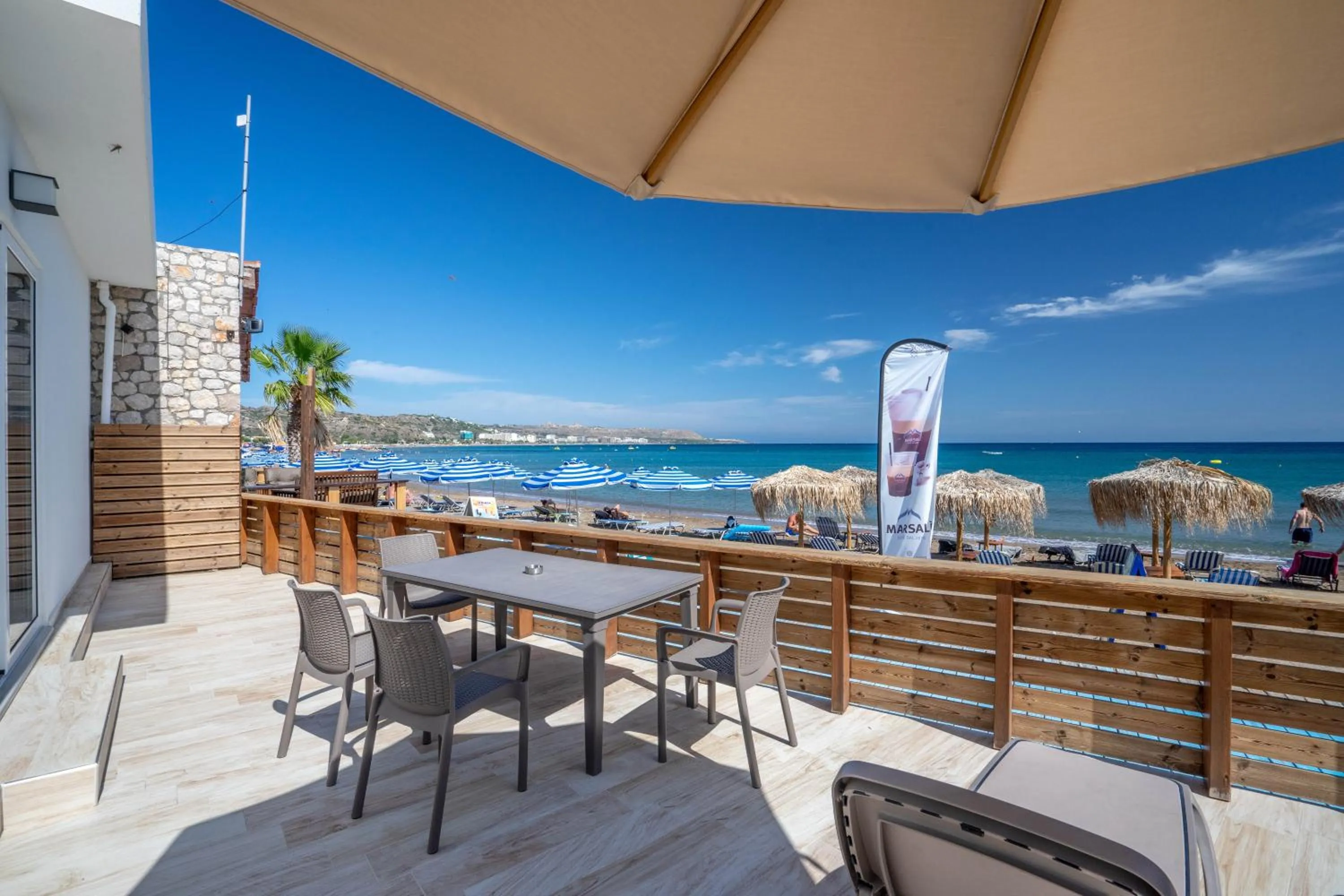 Patio in Raffaello Beach