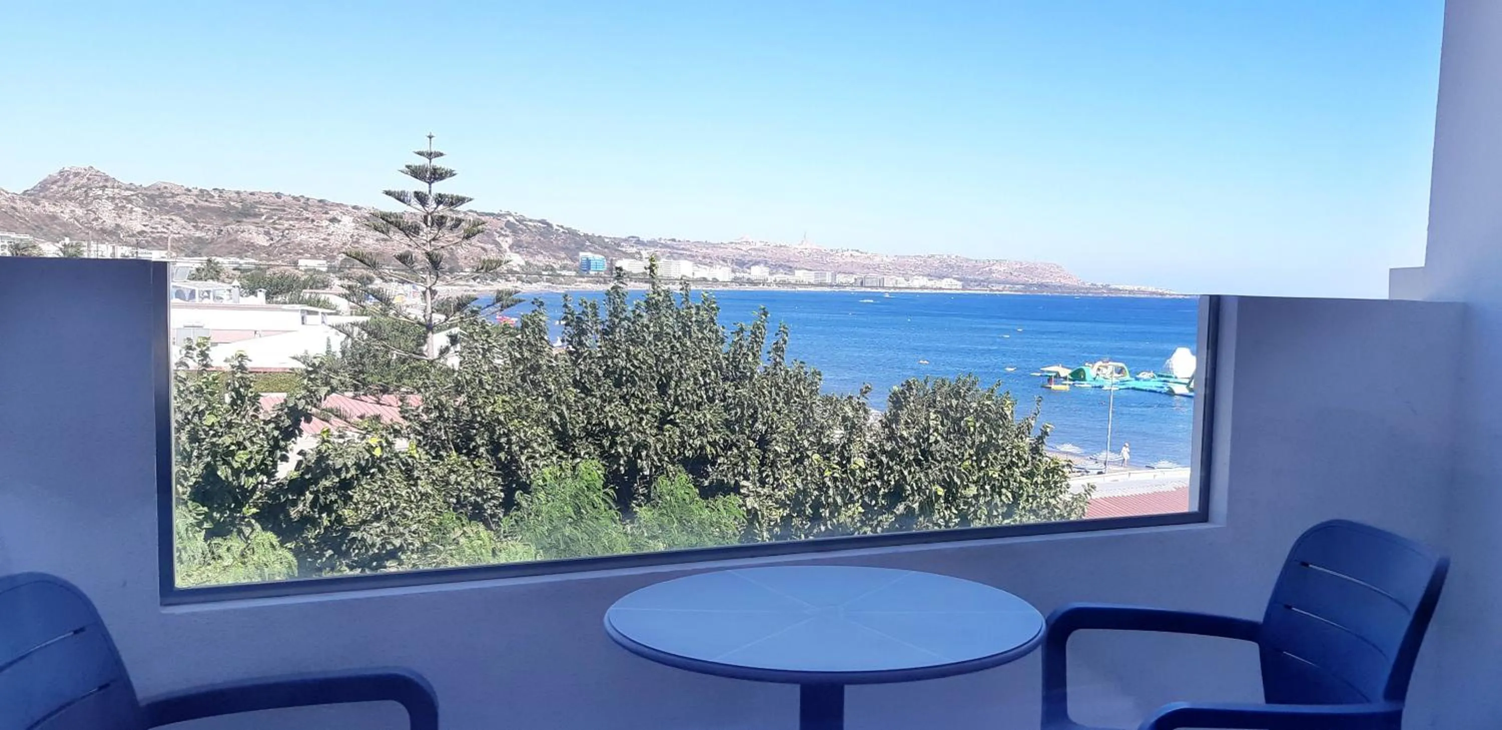 Natural landscape in Raffaello Beach