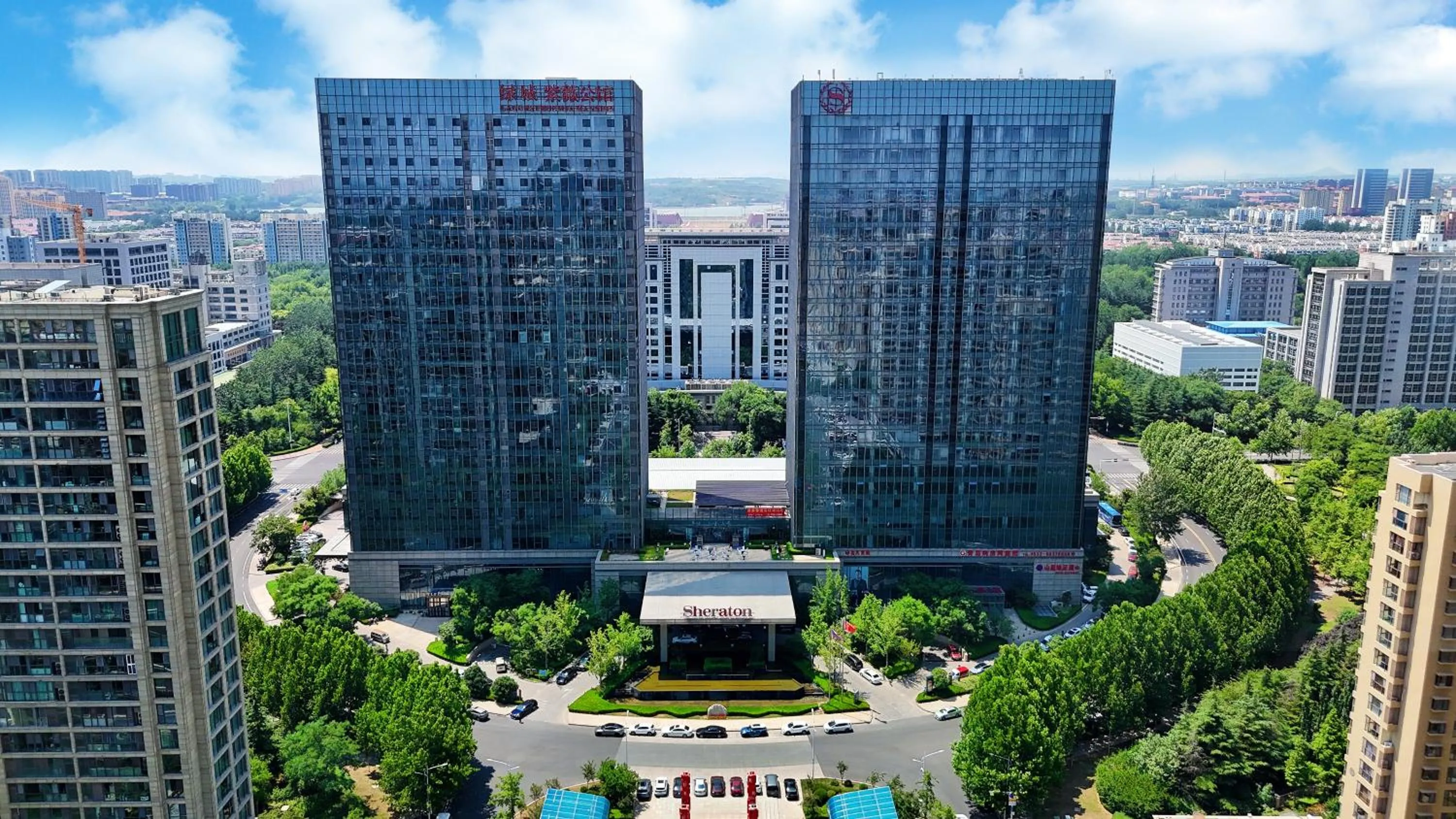 Property building in Sheraton Qingdao Jiaozhou Hotel