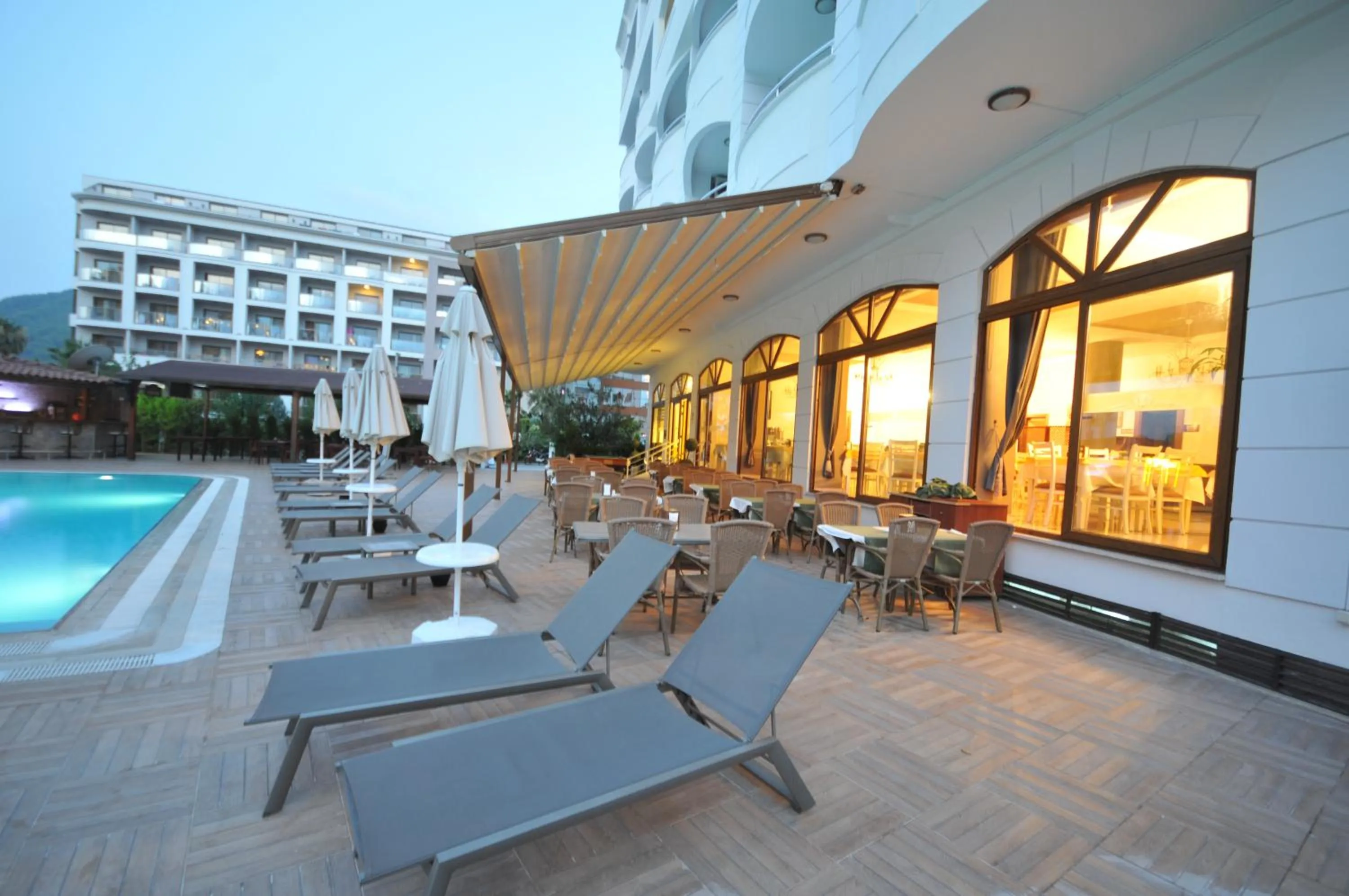 Patio in My Dream Hotel