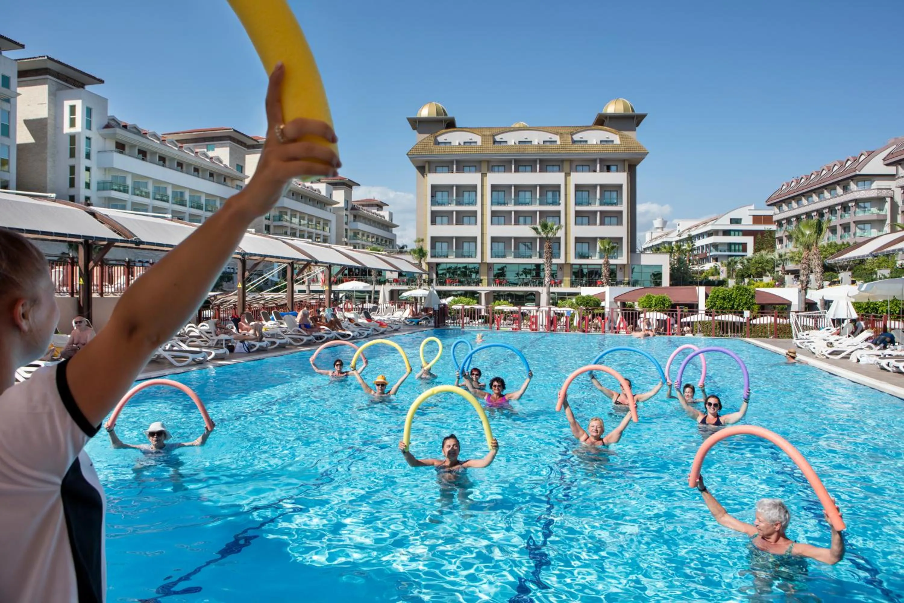 People in Aydinbey King's Palace & Spa - Ultra All Inclusive