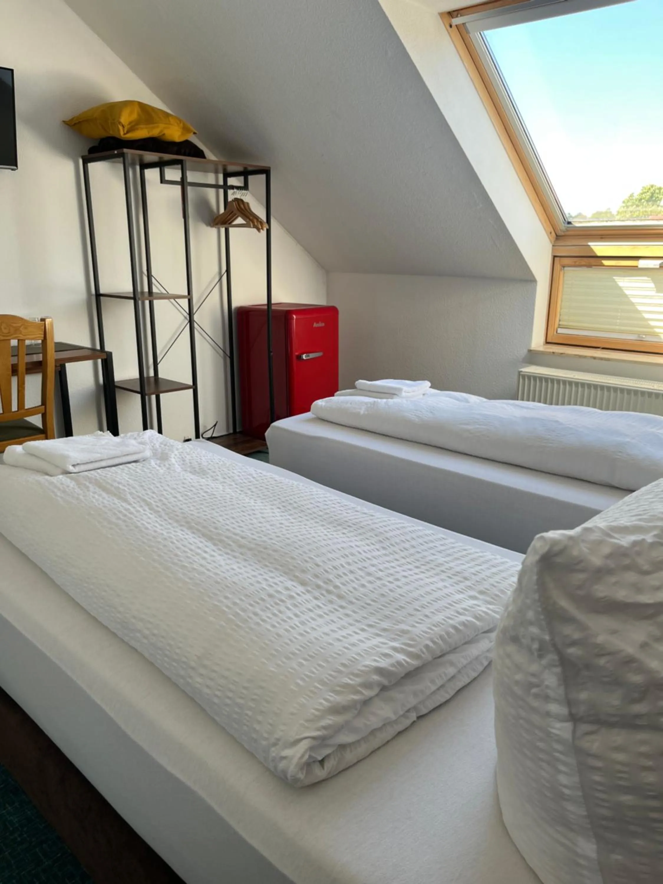 Bed in Hotel Rosengarten