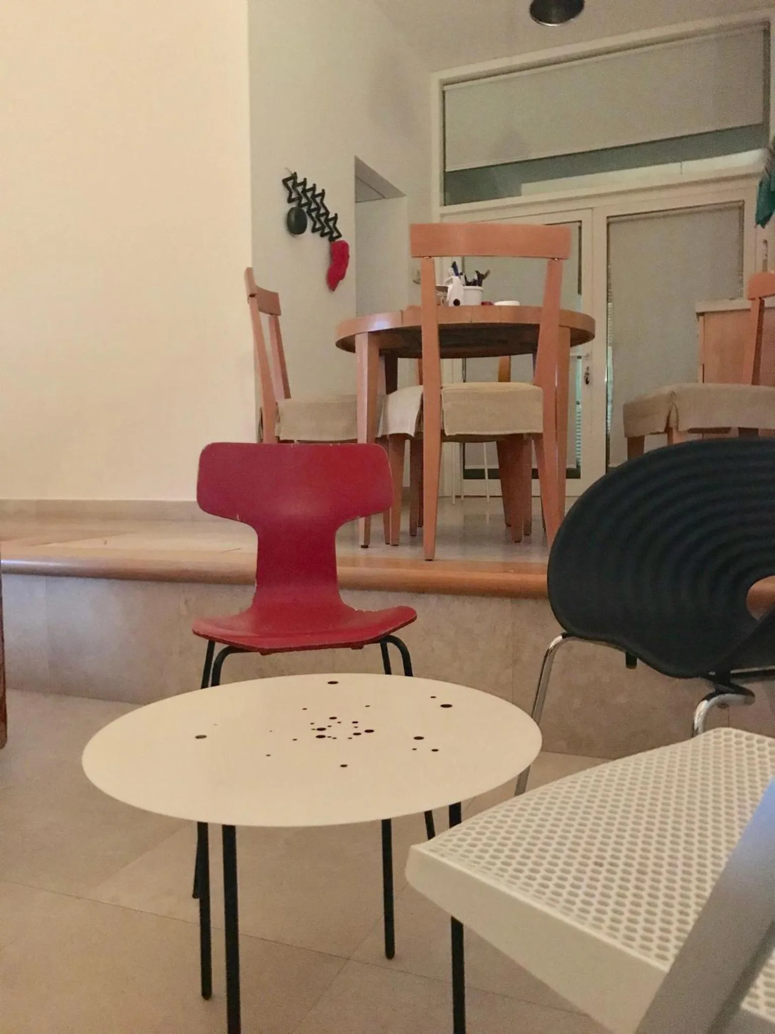 Seating area in Lagoon suite