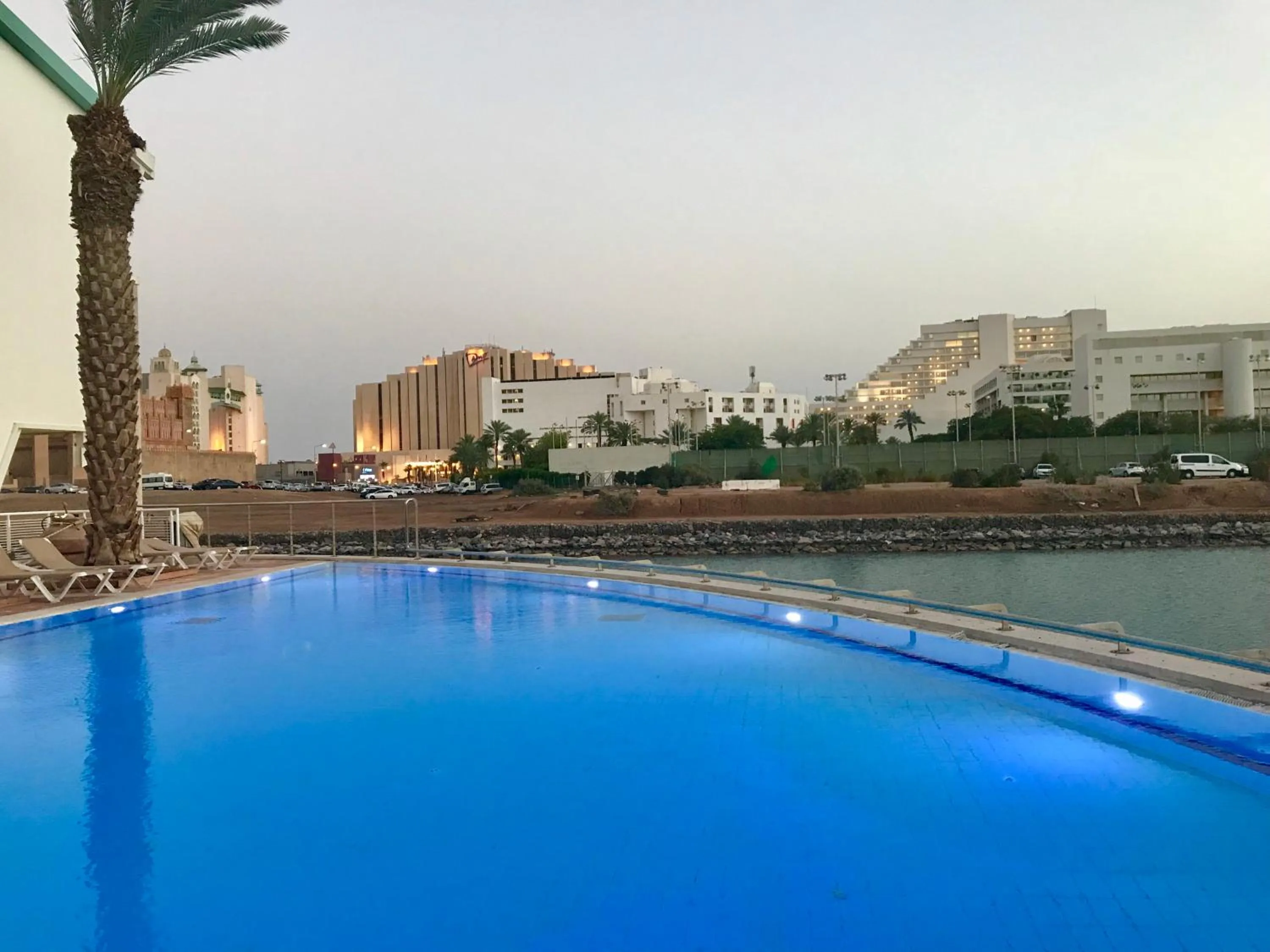 Swimming pool in Lagoon suite