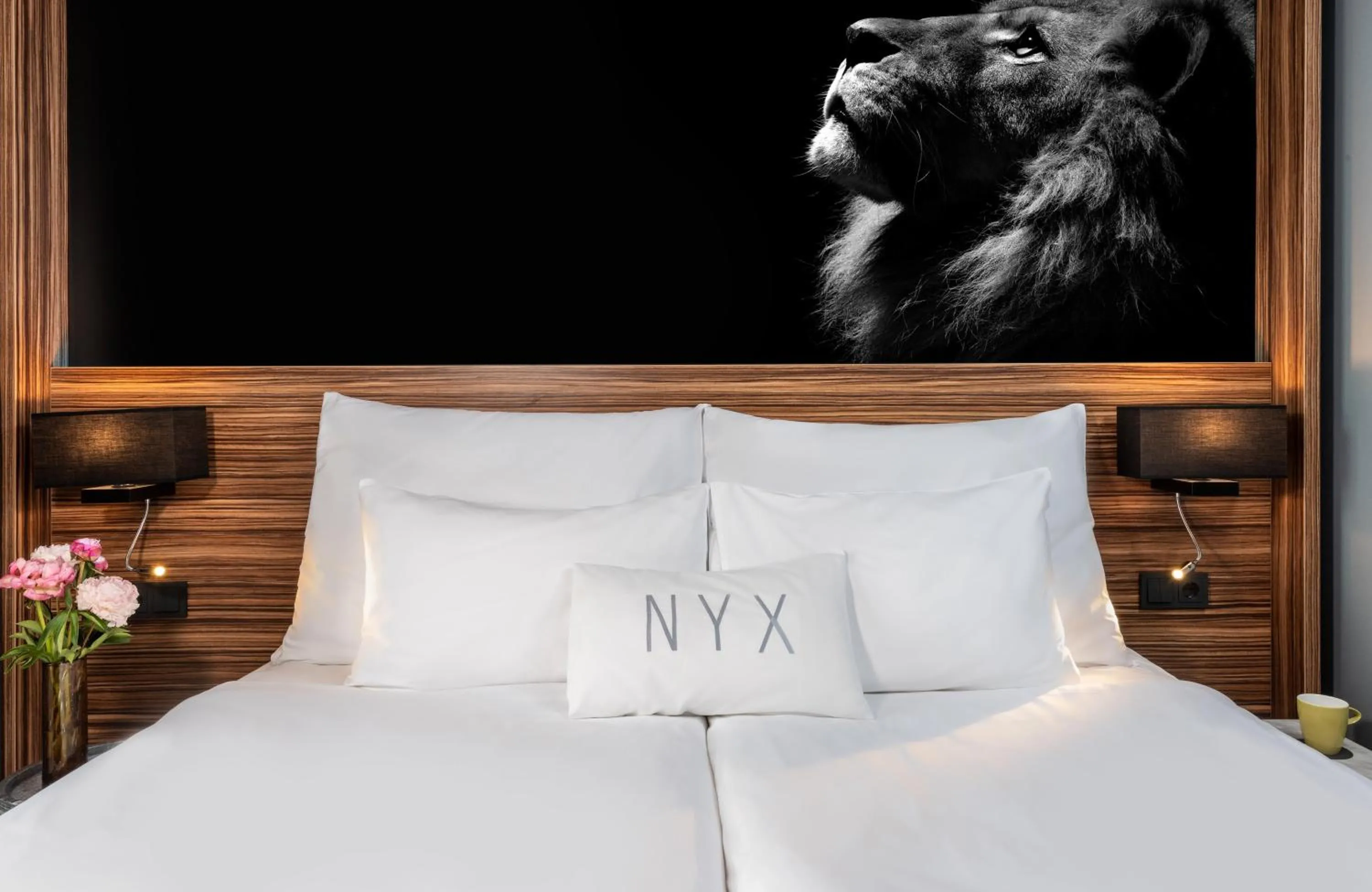 Photo of the whole room, Bed in NYX Hotel Prague by Leonardo Hotels