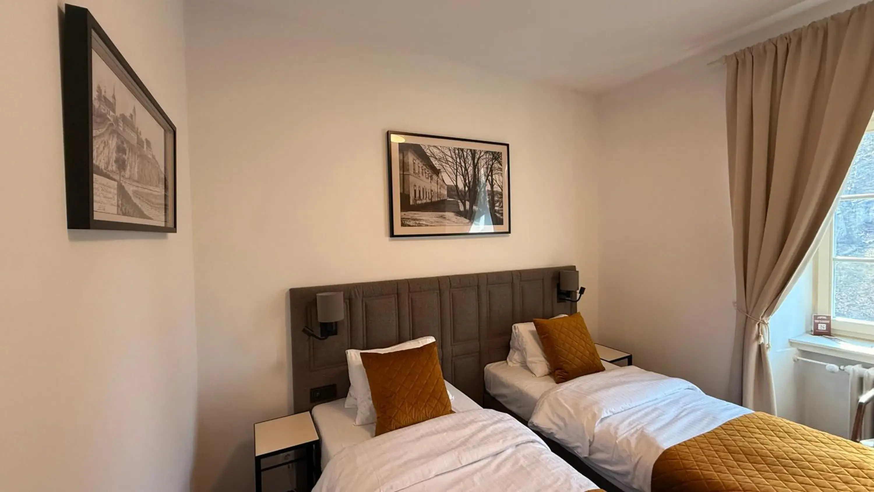 Economy Twin Room - single occupancy in Hotel Tynec Economy Twin Room - single occupancy in Hotel Tynec