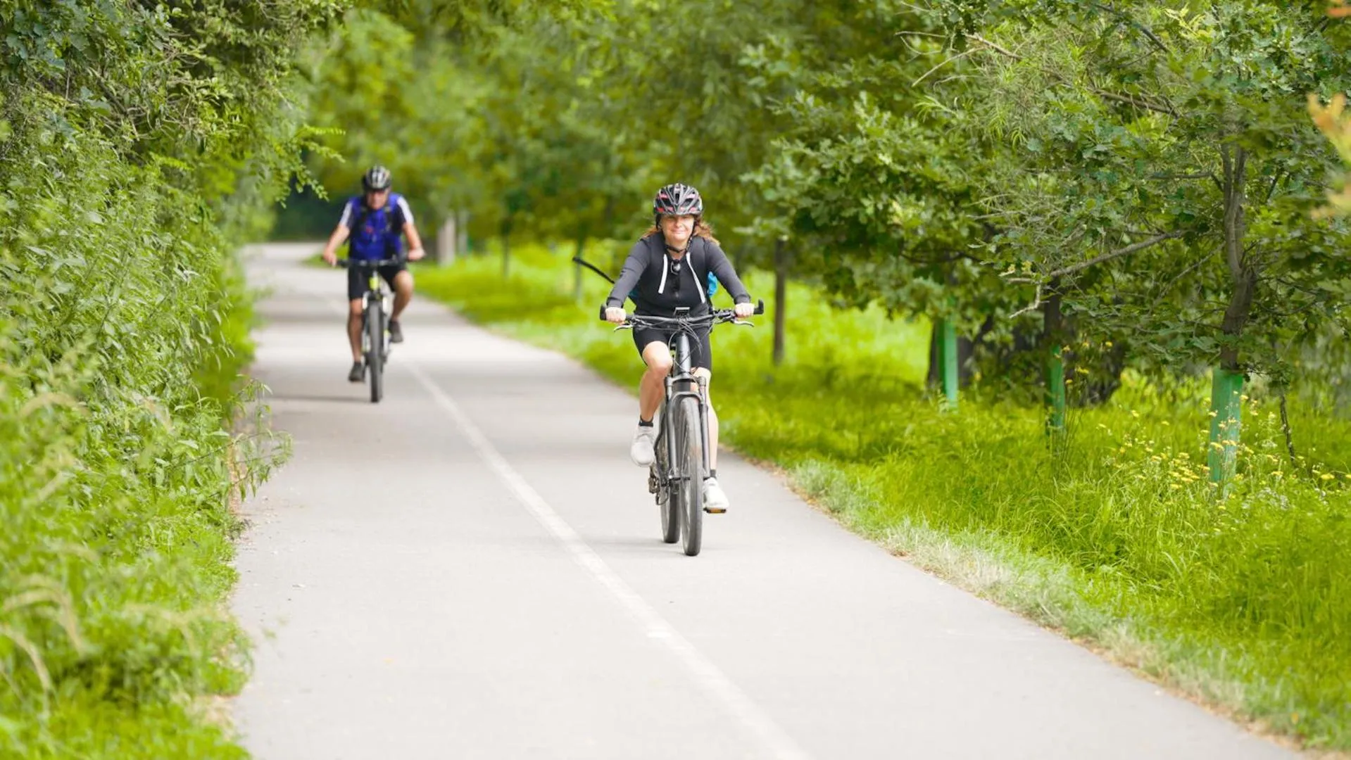Cycling in Hotel Tynec