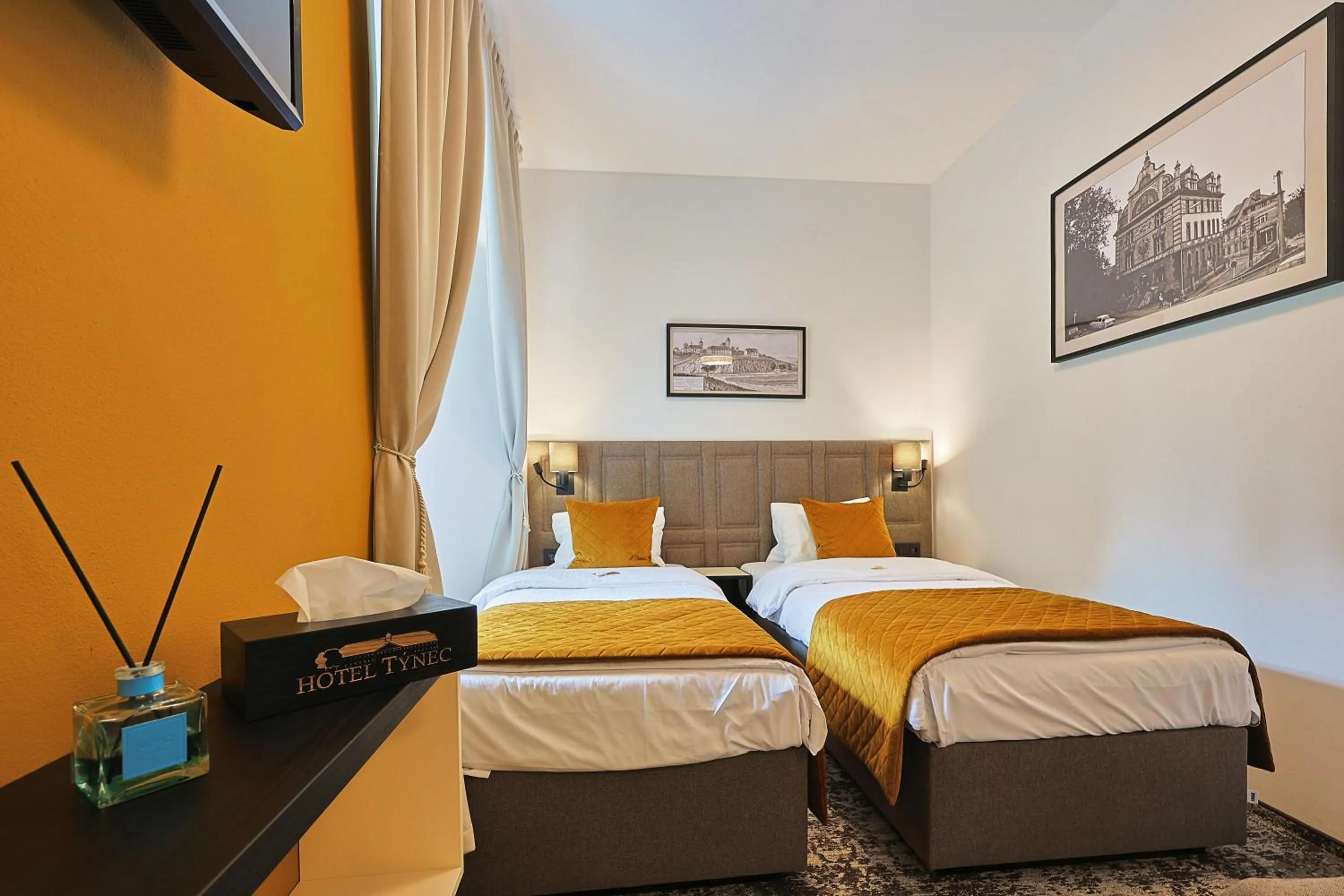 Photo of the whole room, Bed in Hotel Tynec