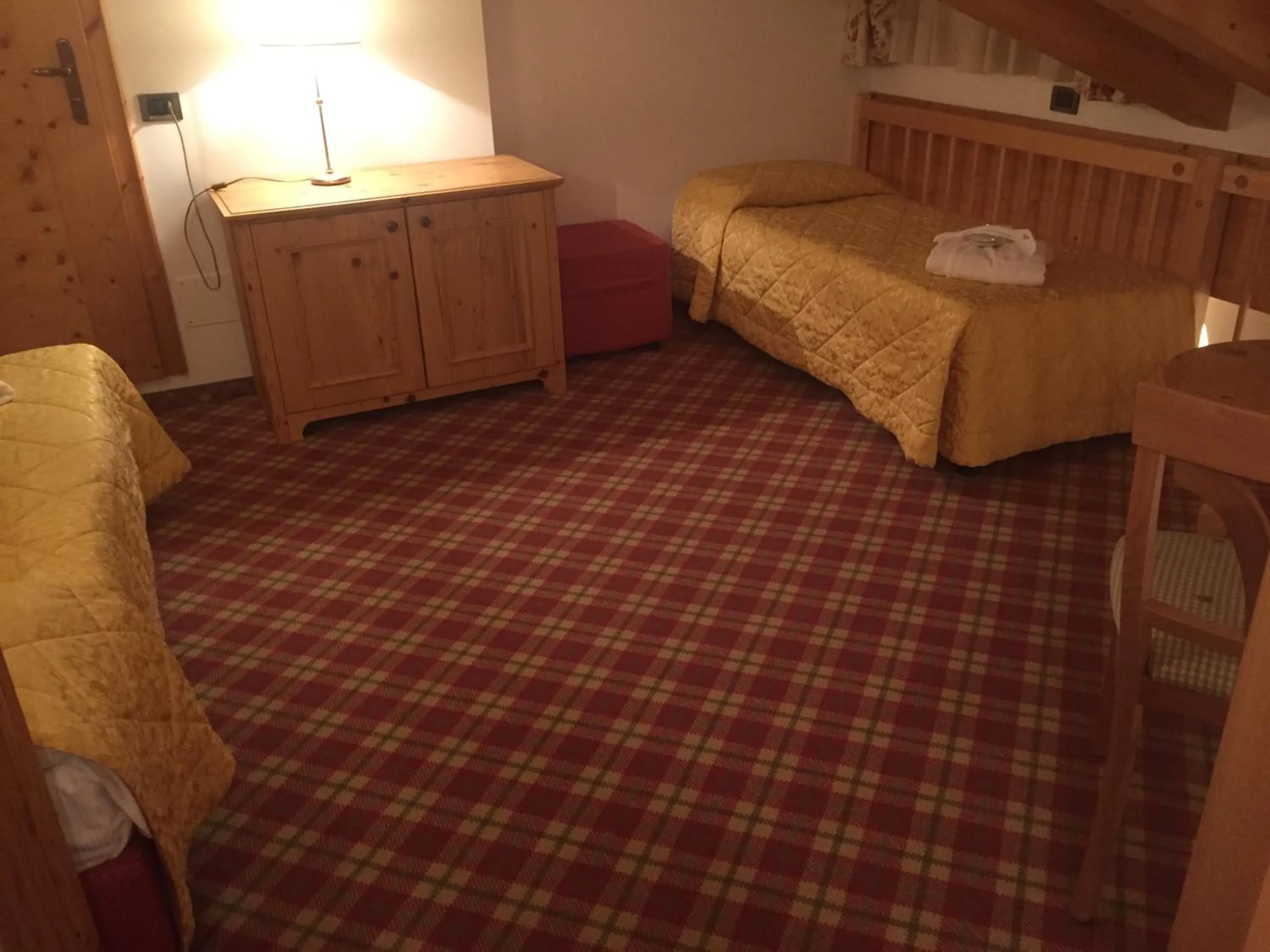 Living room, Bed in Campiglio Bellavista