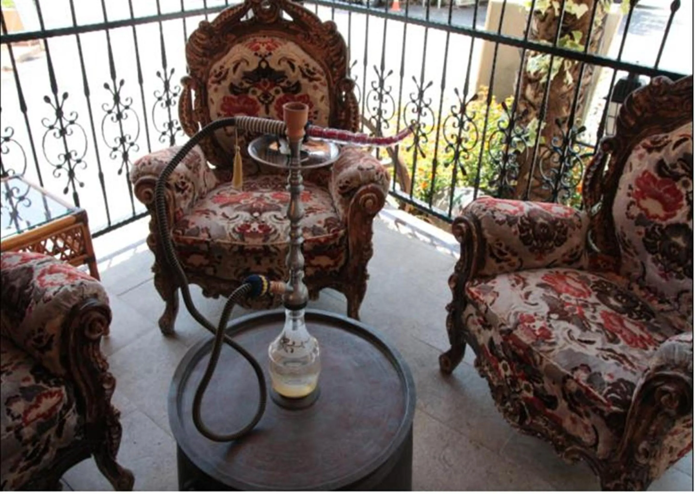 Patio in Kleopatra Fatih Hotel