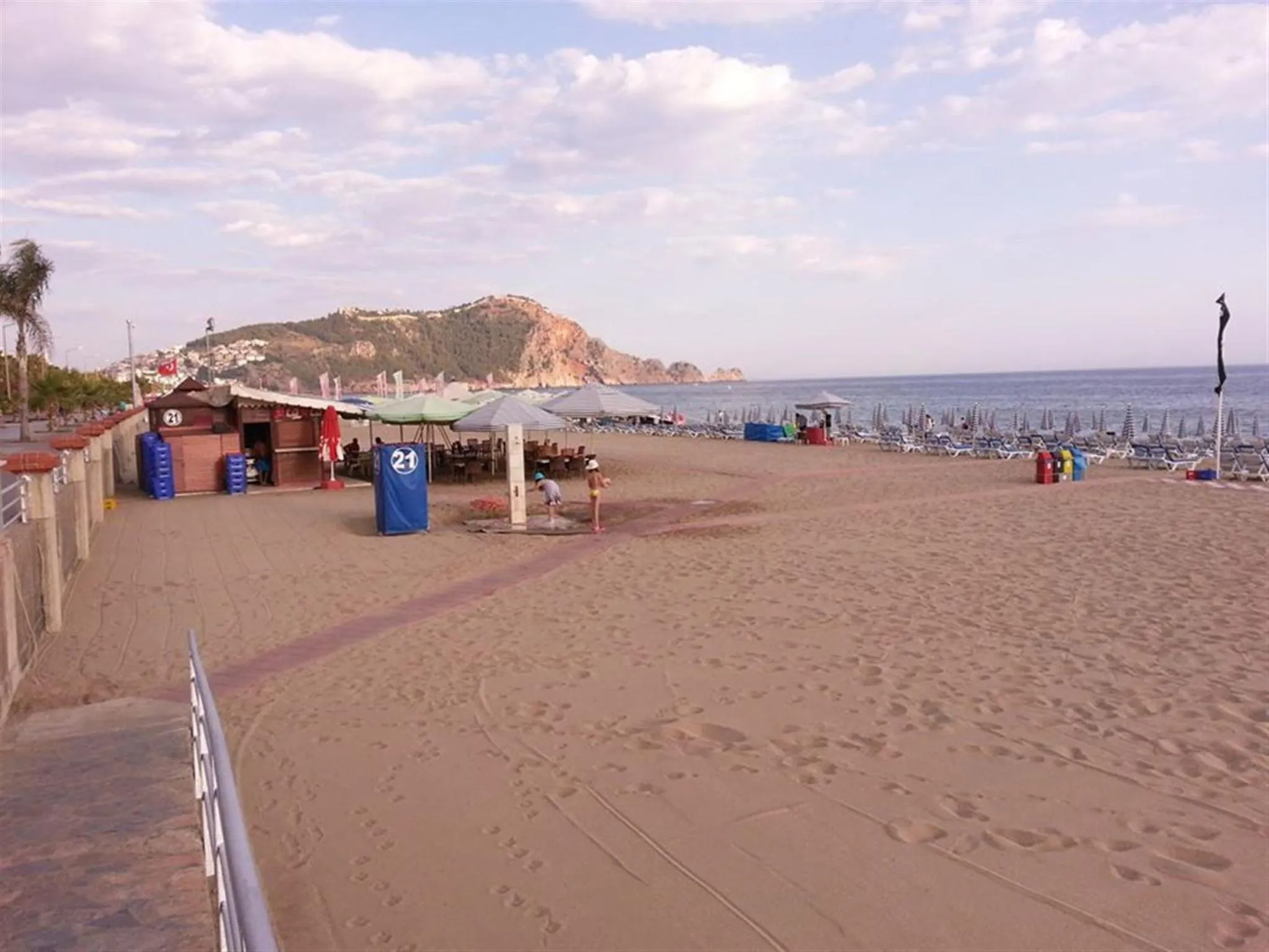 Beach in Kleopatra Fatih Hotel