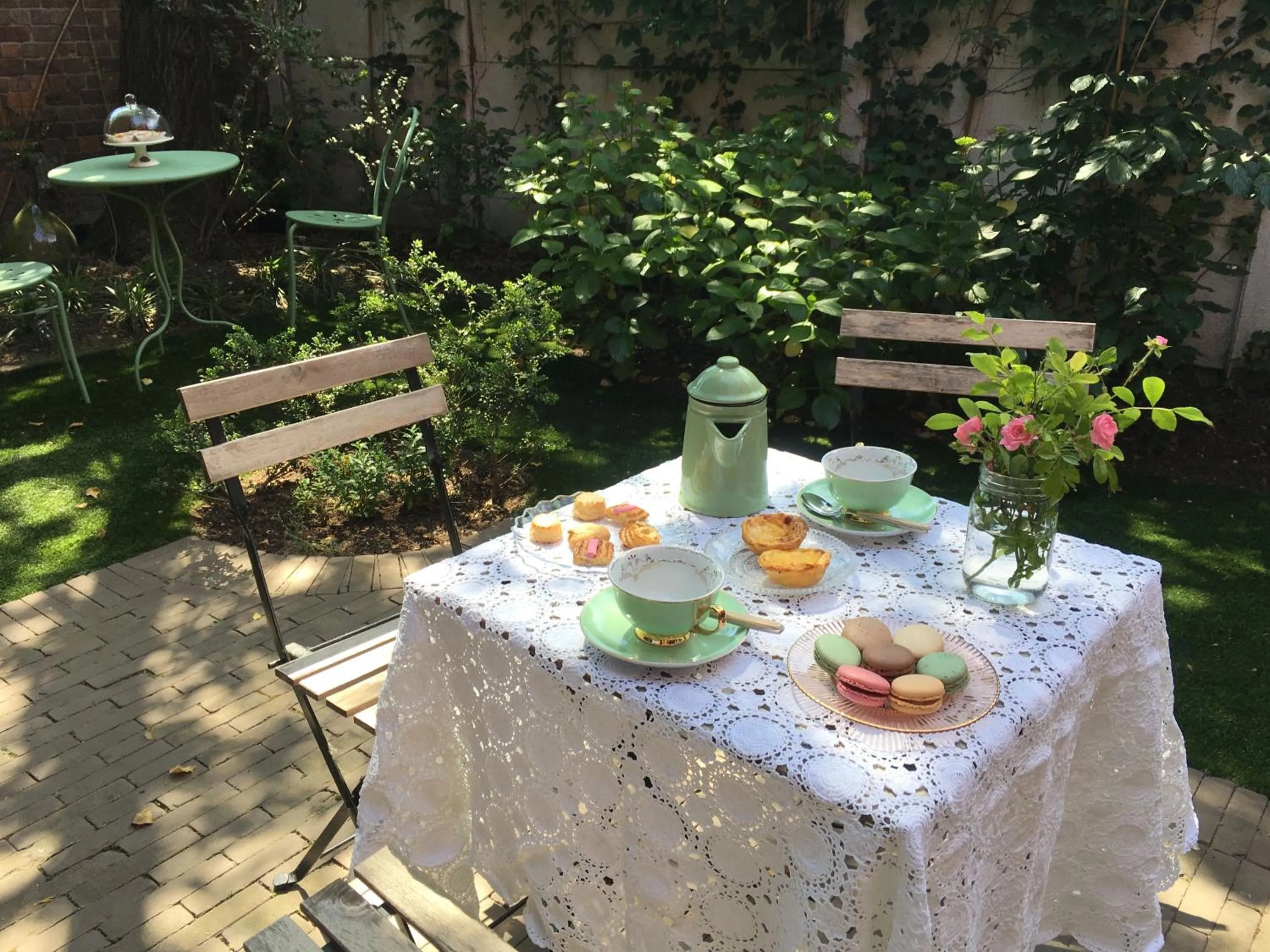 Garden in B&B PETIT PRINCE, GENT