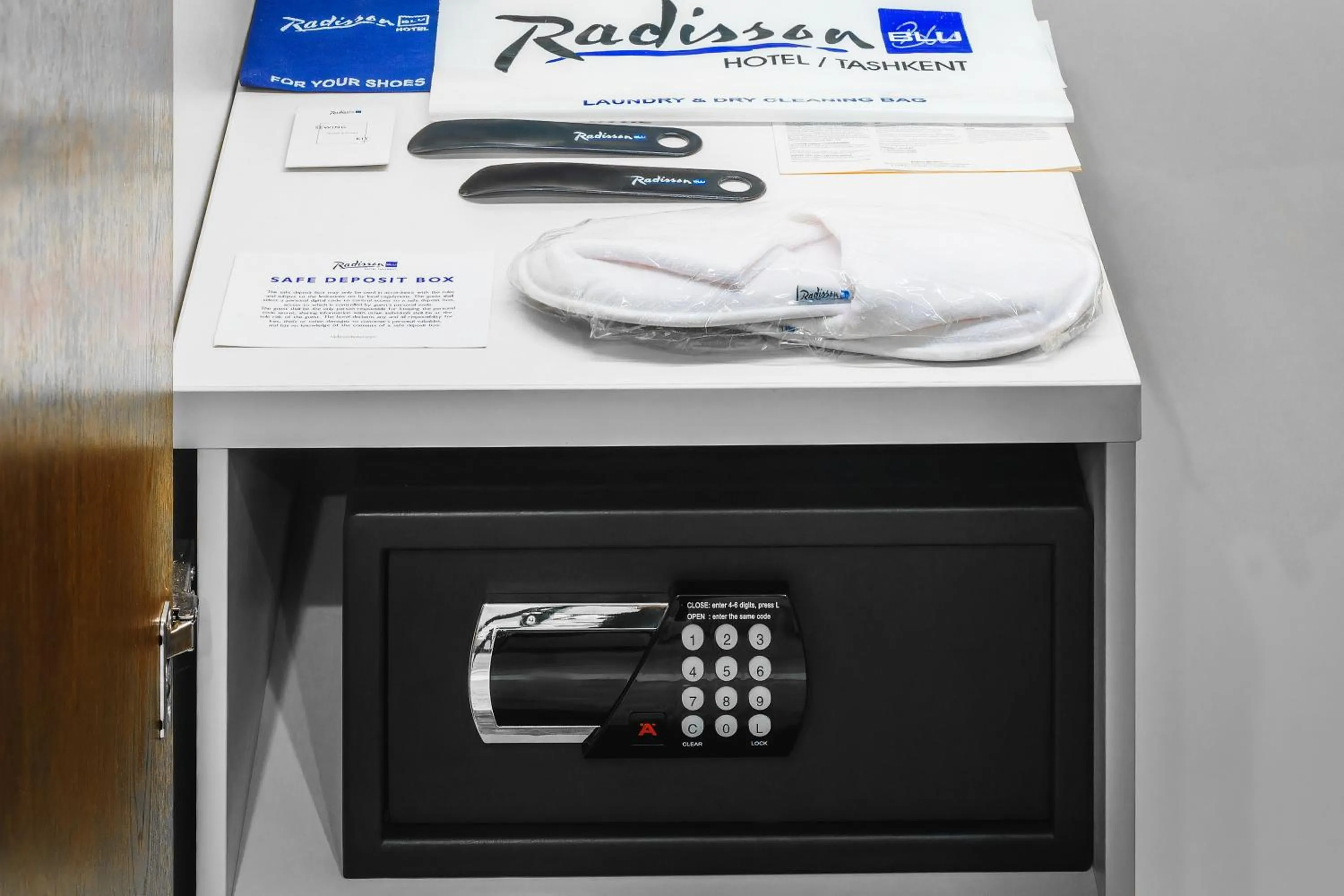 safe in Radisson Blu Hotel, Tashkent