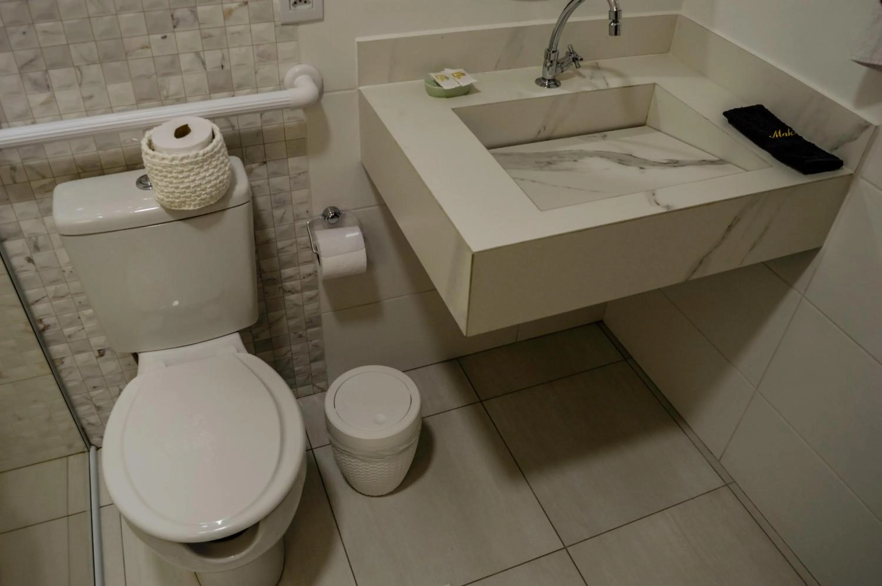 Bathroom in Pousada Vila Regina