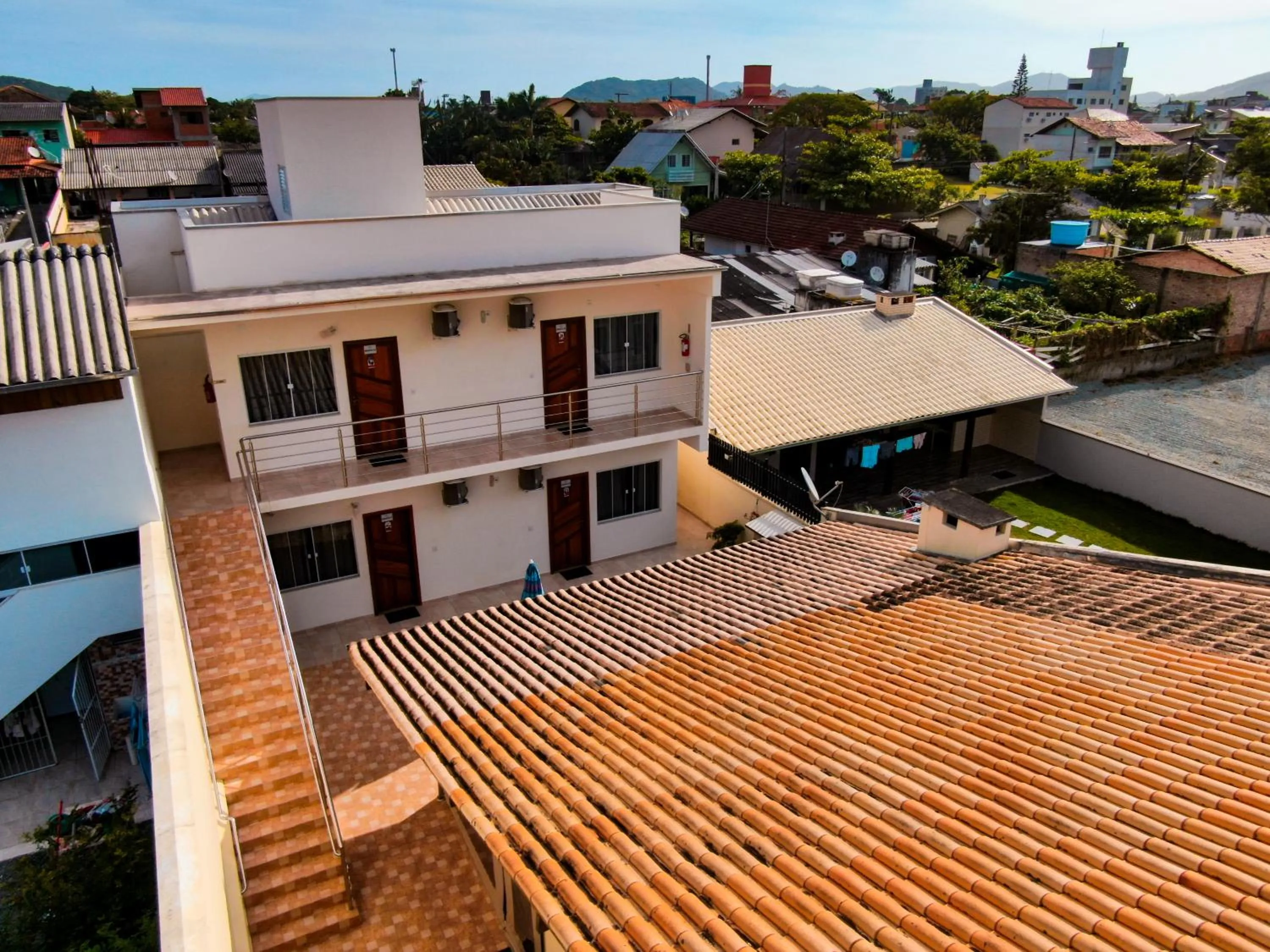 Inner courtyard view in Pousada Vila Regina