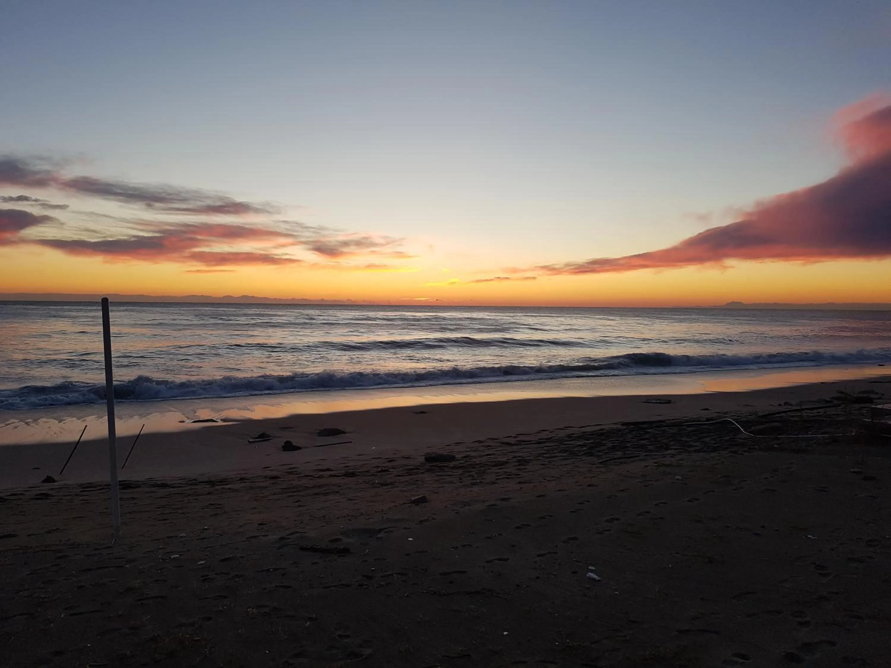 Sunset in Belle Ocean Apart Otel