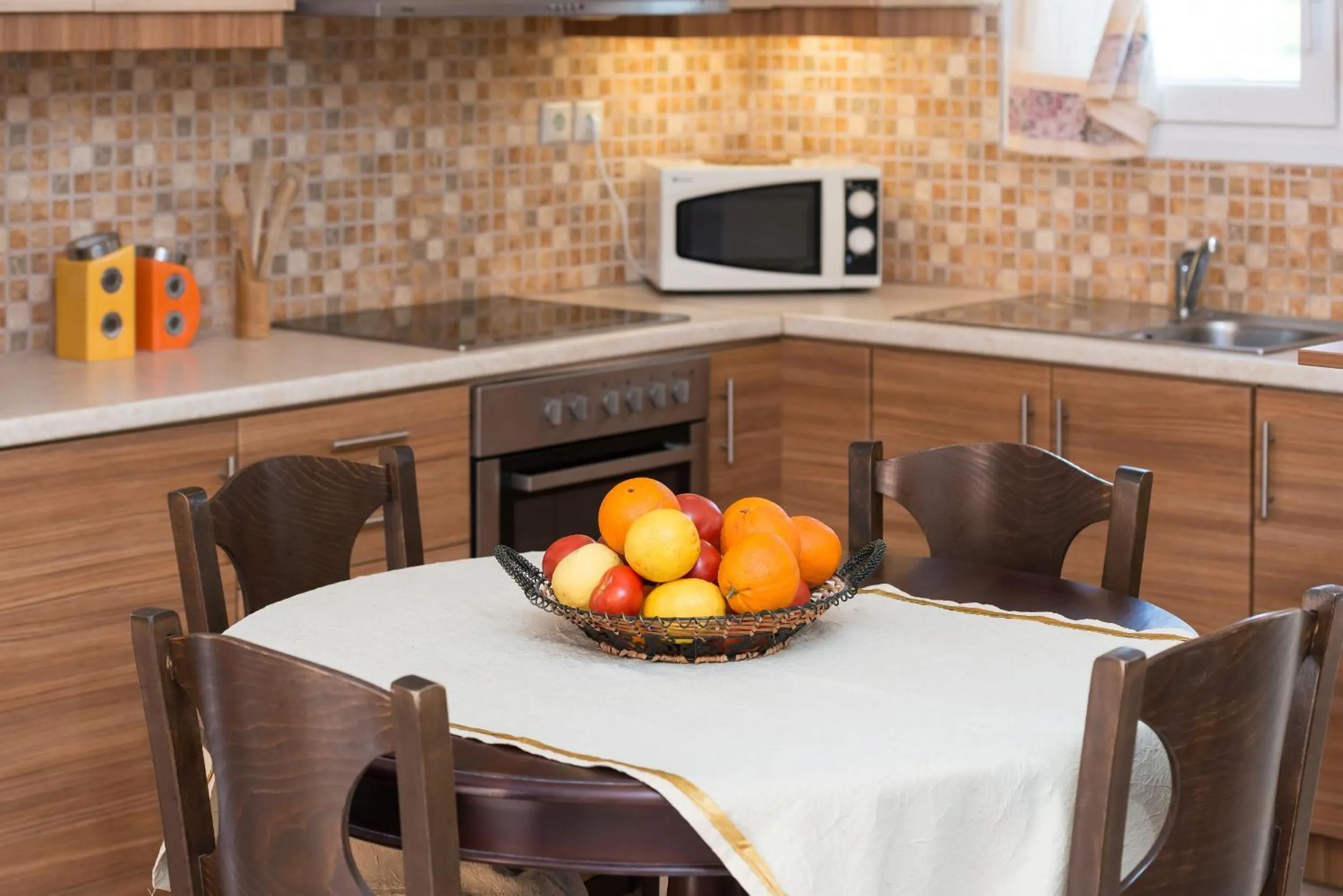 Living room in Lorenzo Villas with Private Pool, 200m from the beach, by ZanteWize