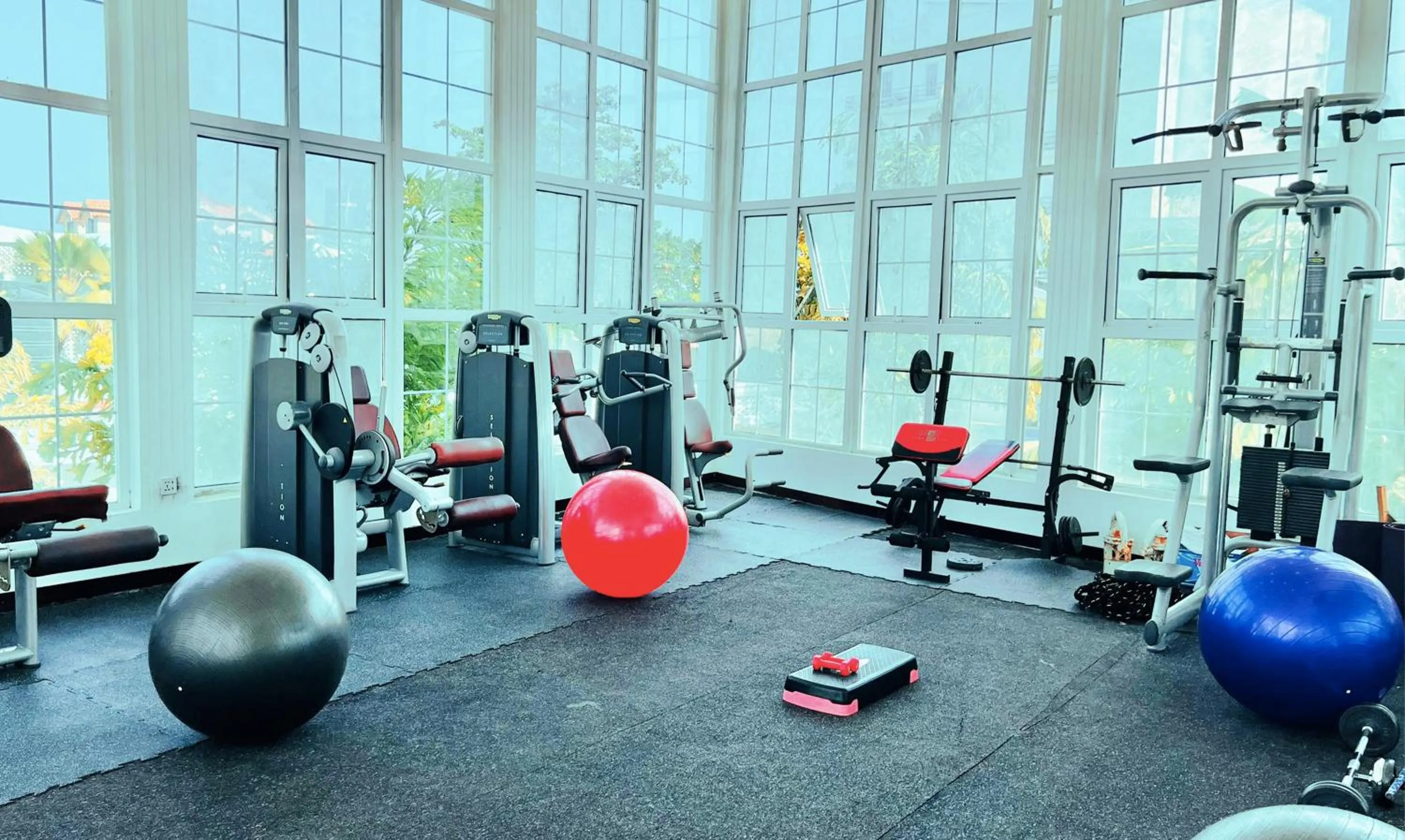 Fitness centre/facilities in Hotel Petit Brussel