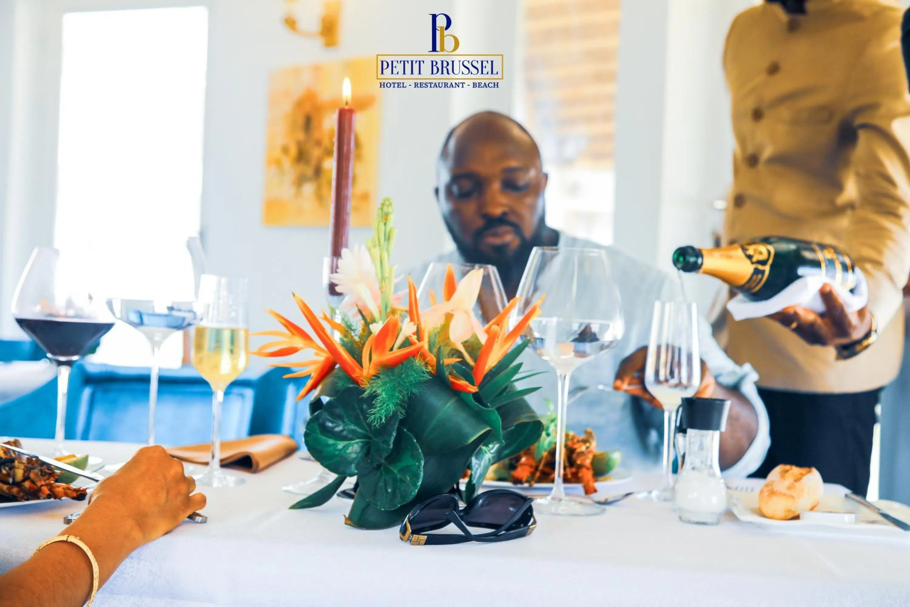 Restaurant/places to eat in Hotel Petit Brussel