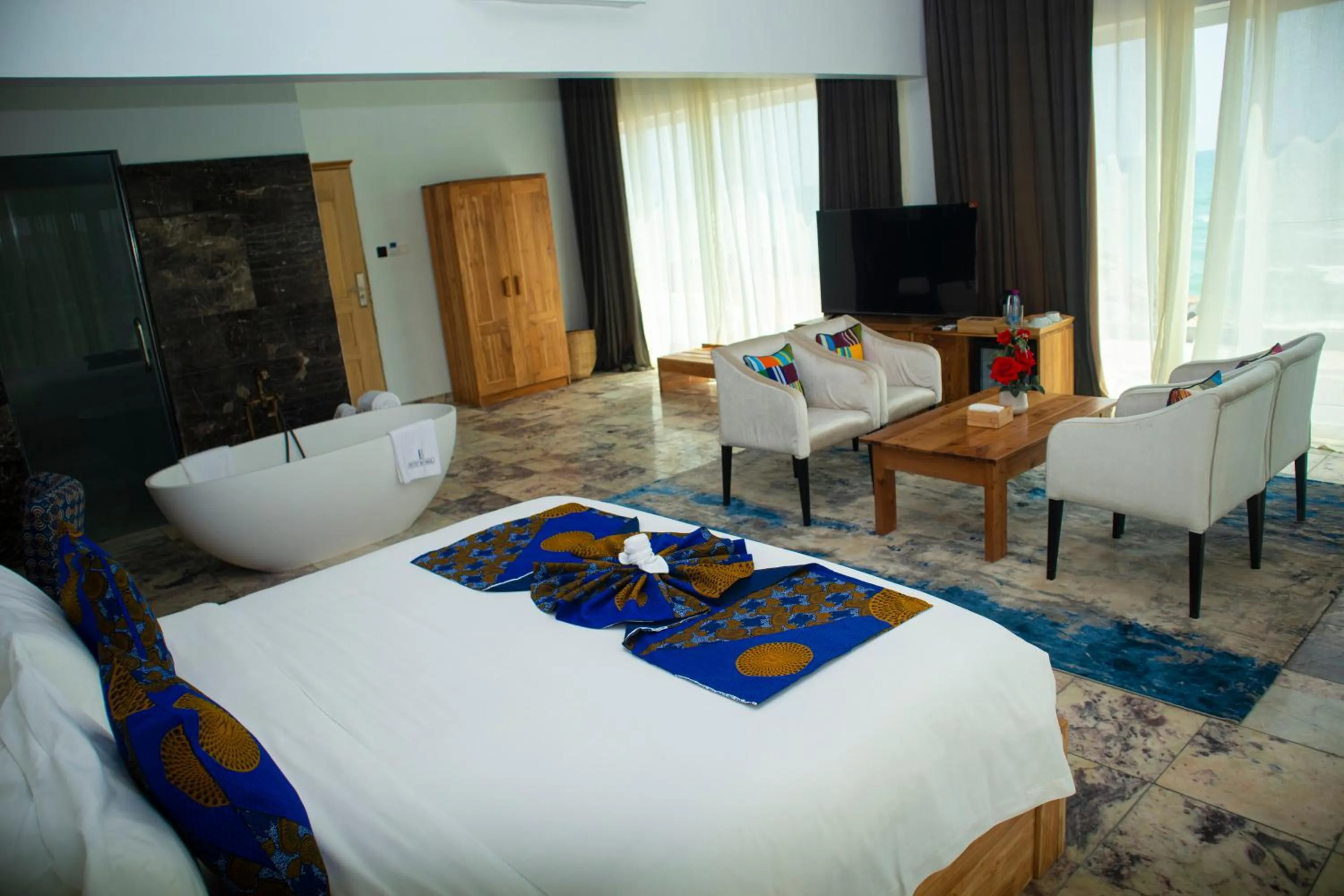 Bed in Hotel Petit Brussel