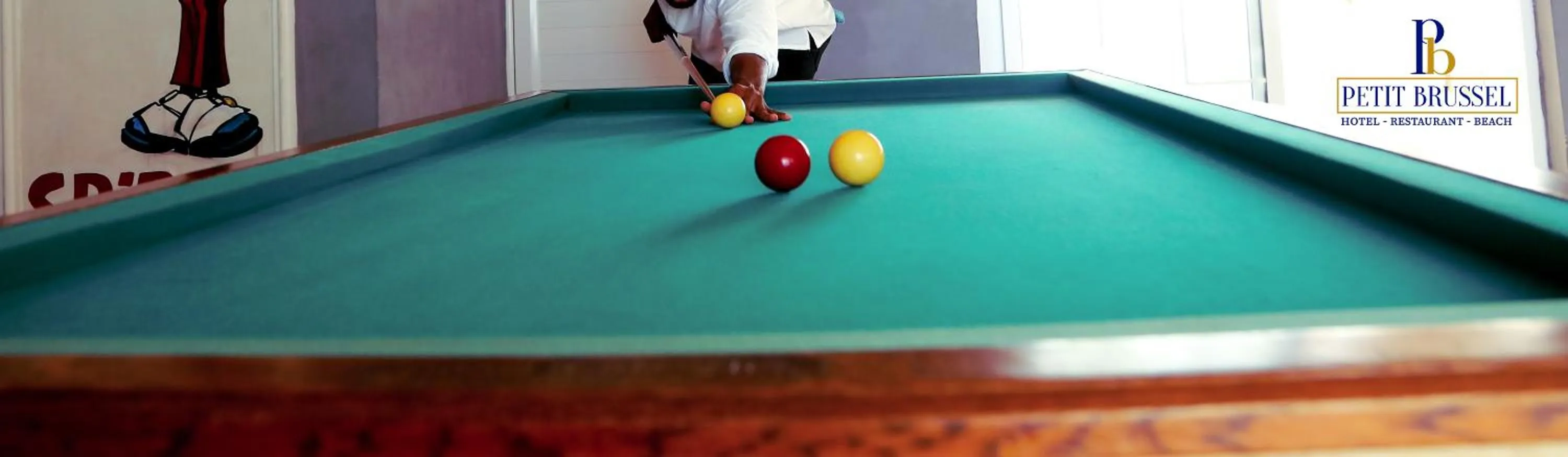 Billiard in Hotel Petit Brussel