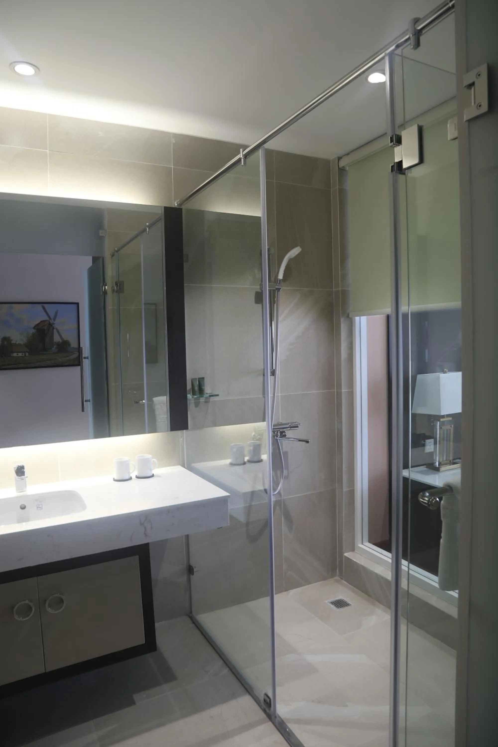 Bathroom in Dai Viet Hotel