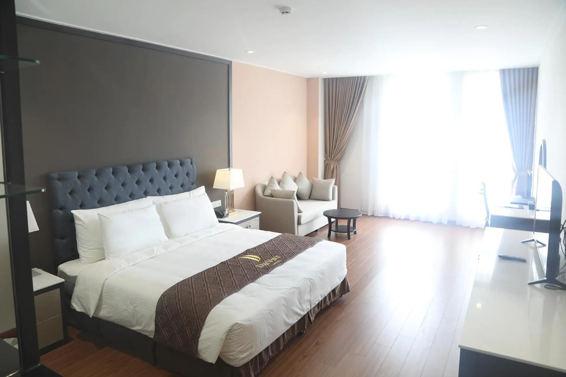 Bed in Dai Viet Hotel