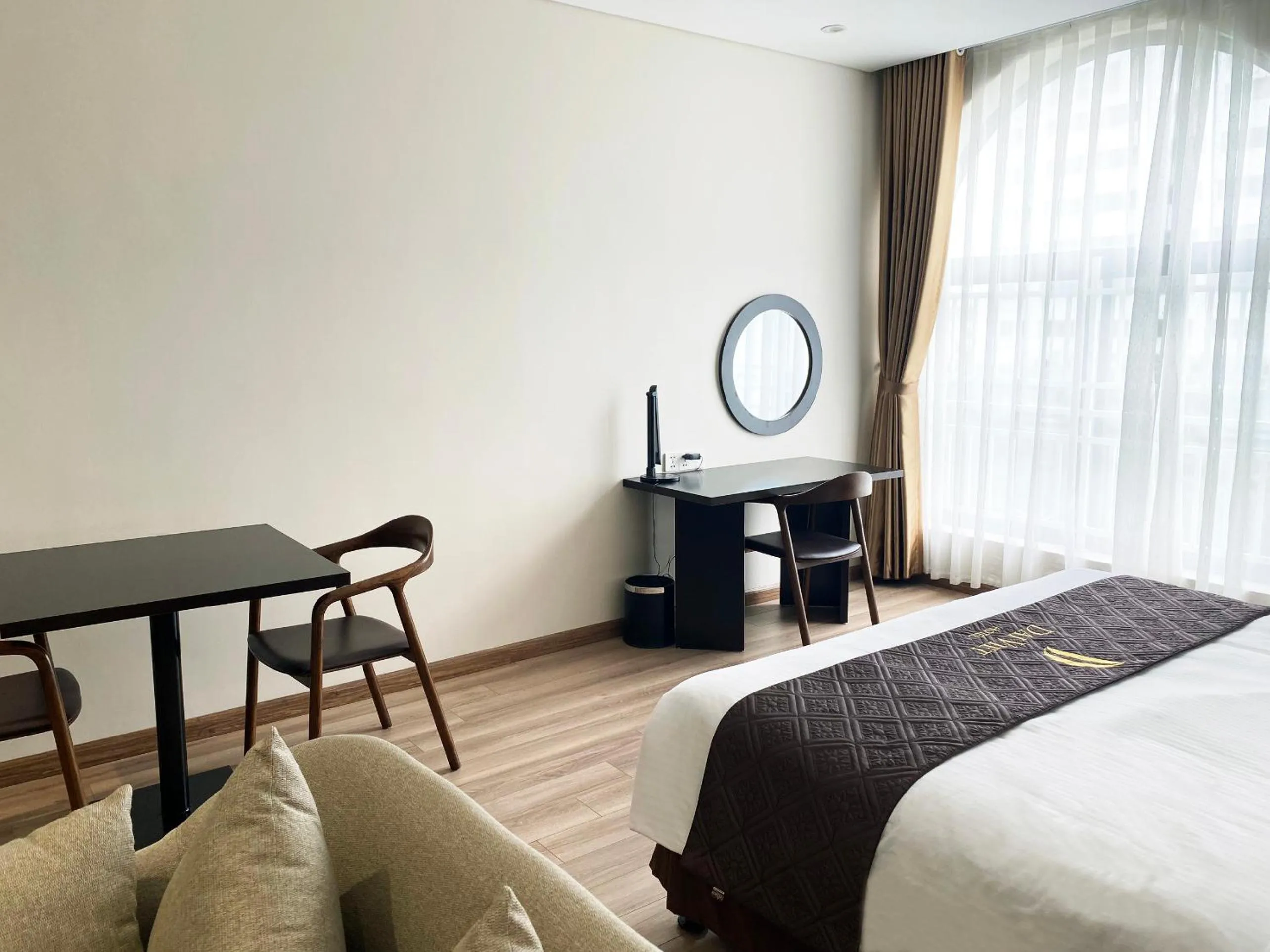 Bed in Dai Viet Hotel