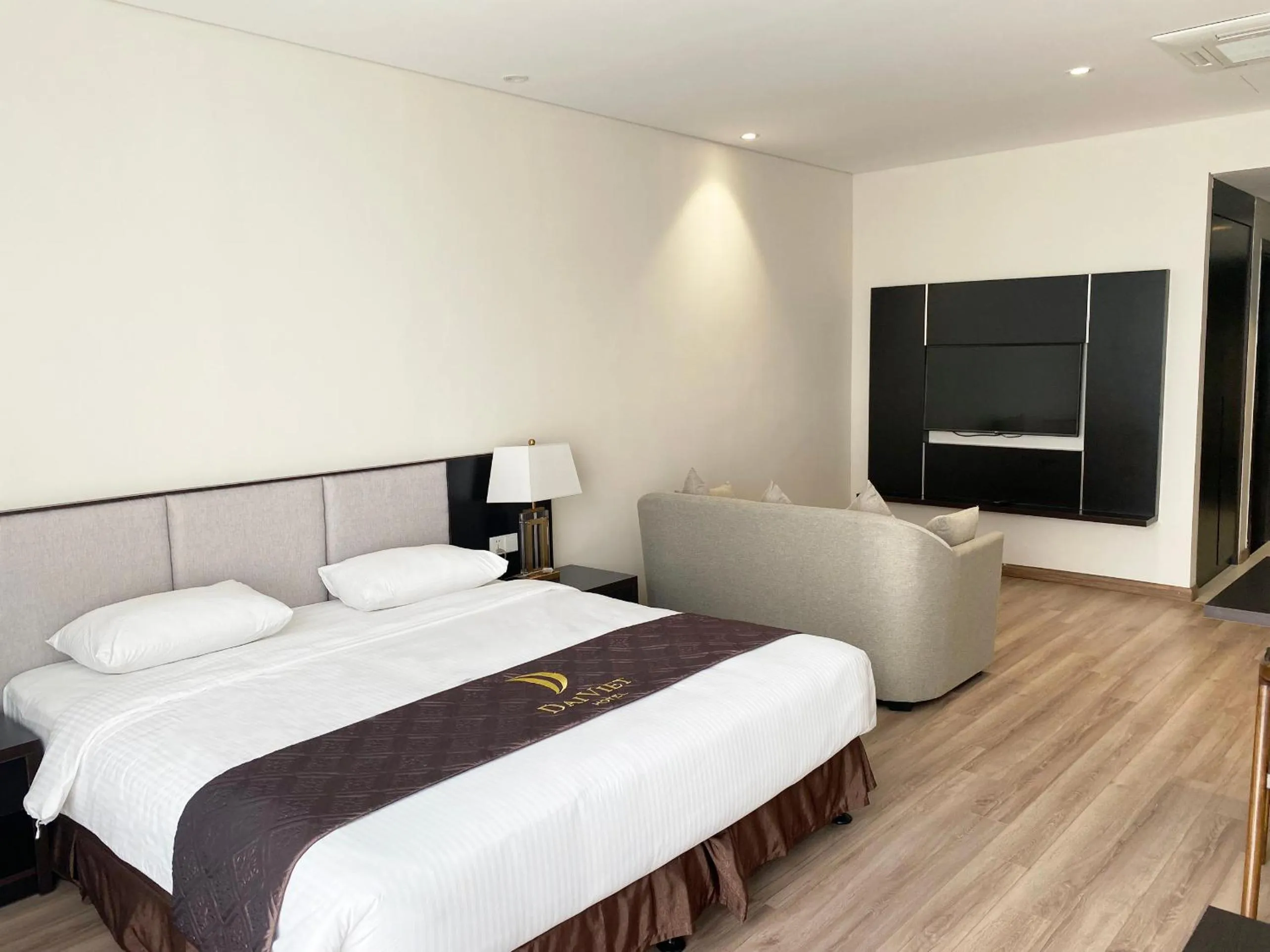 Bed in Dai Viet Hotel