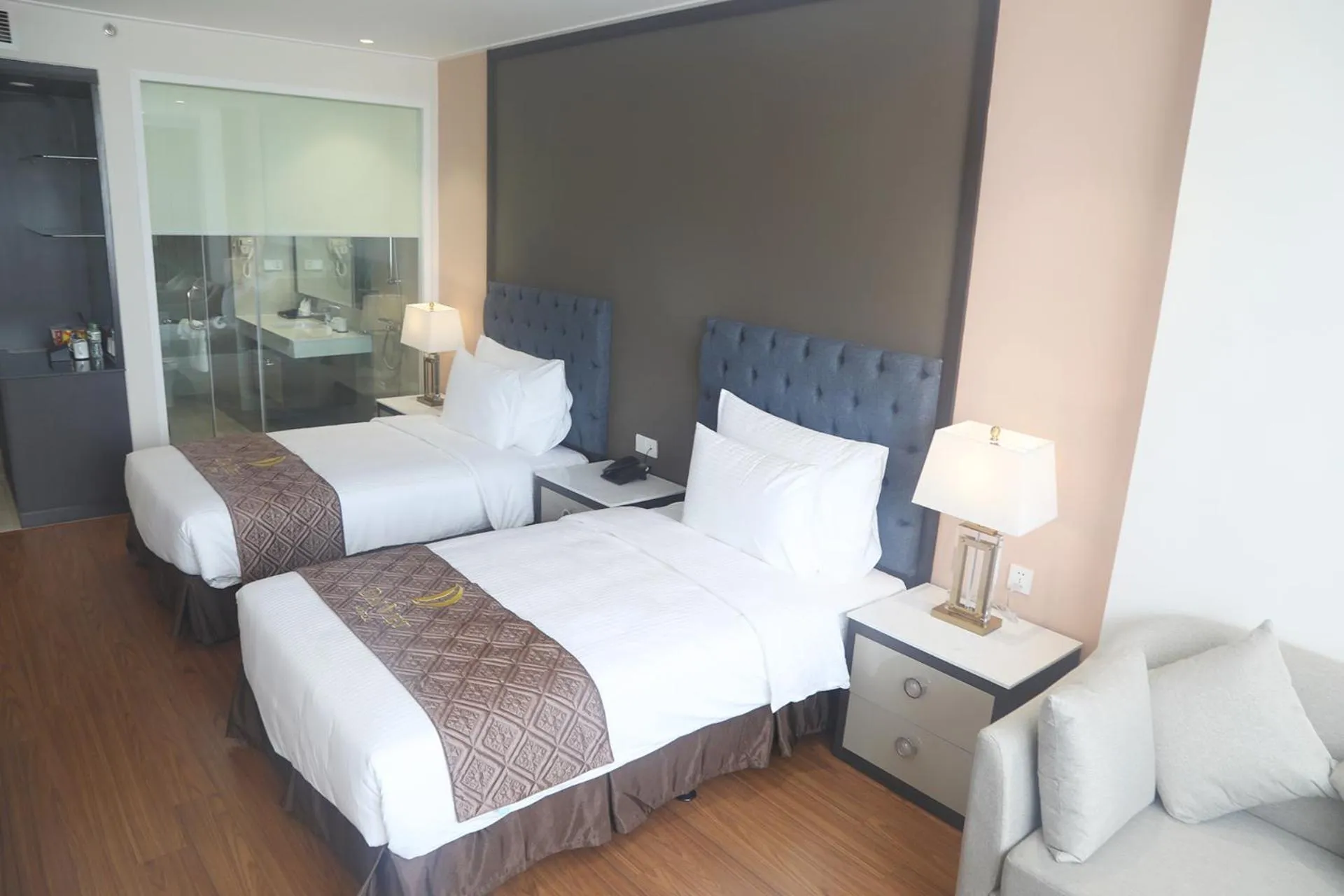 Bed in Dai Viet Hotel