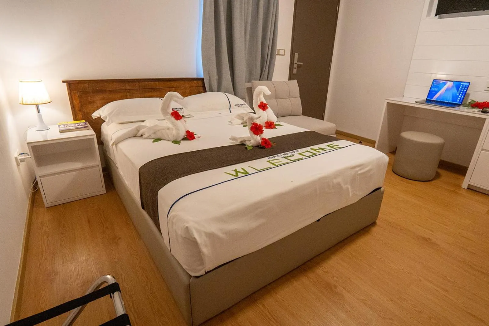 Bed in Airport Ace Hotel