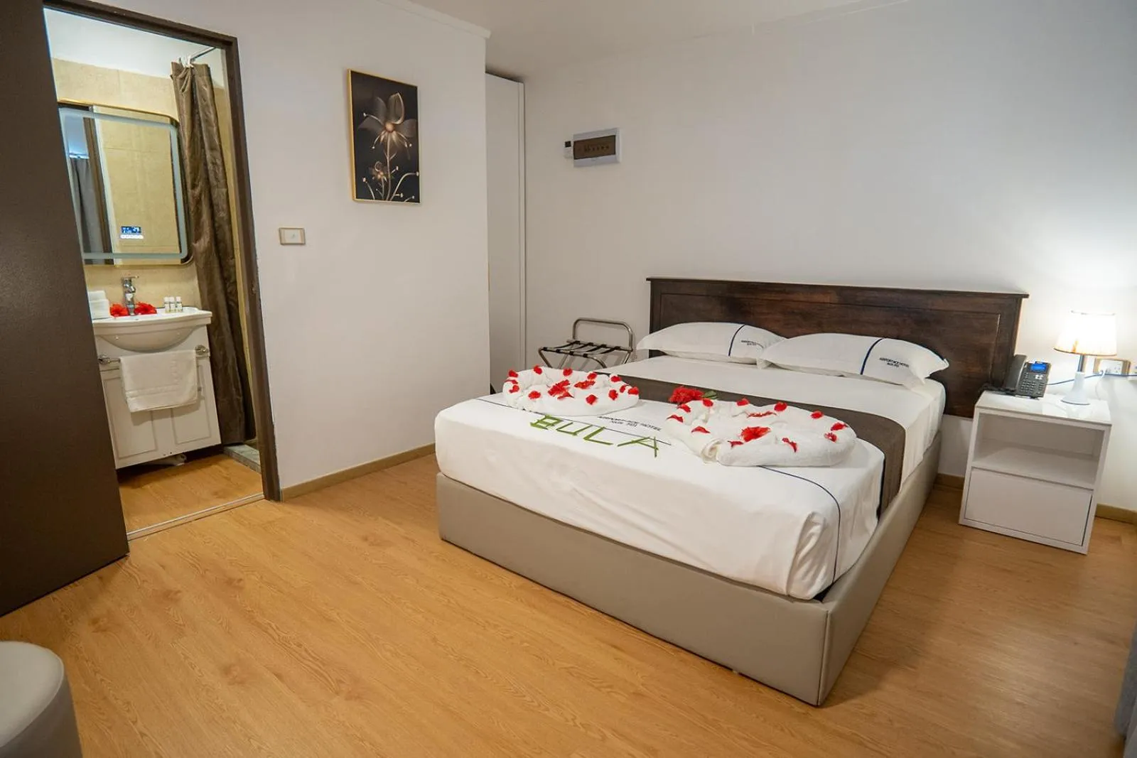 Bed in Airport Ace Hotel