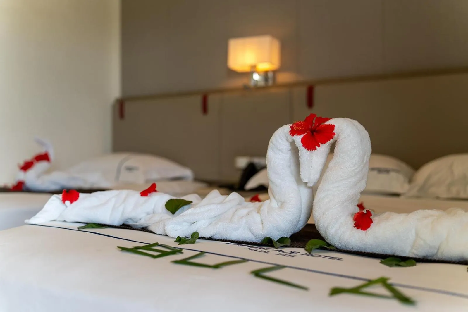 Bed in Airport Ace Hotel