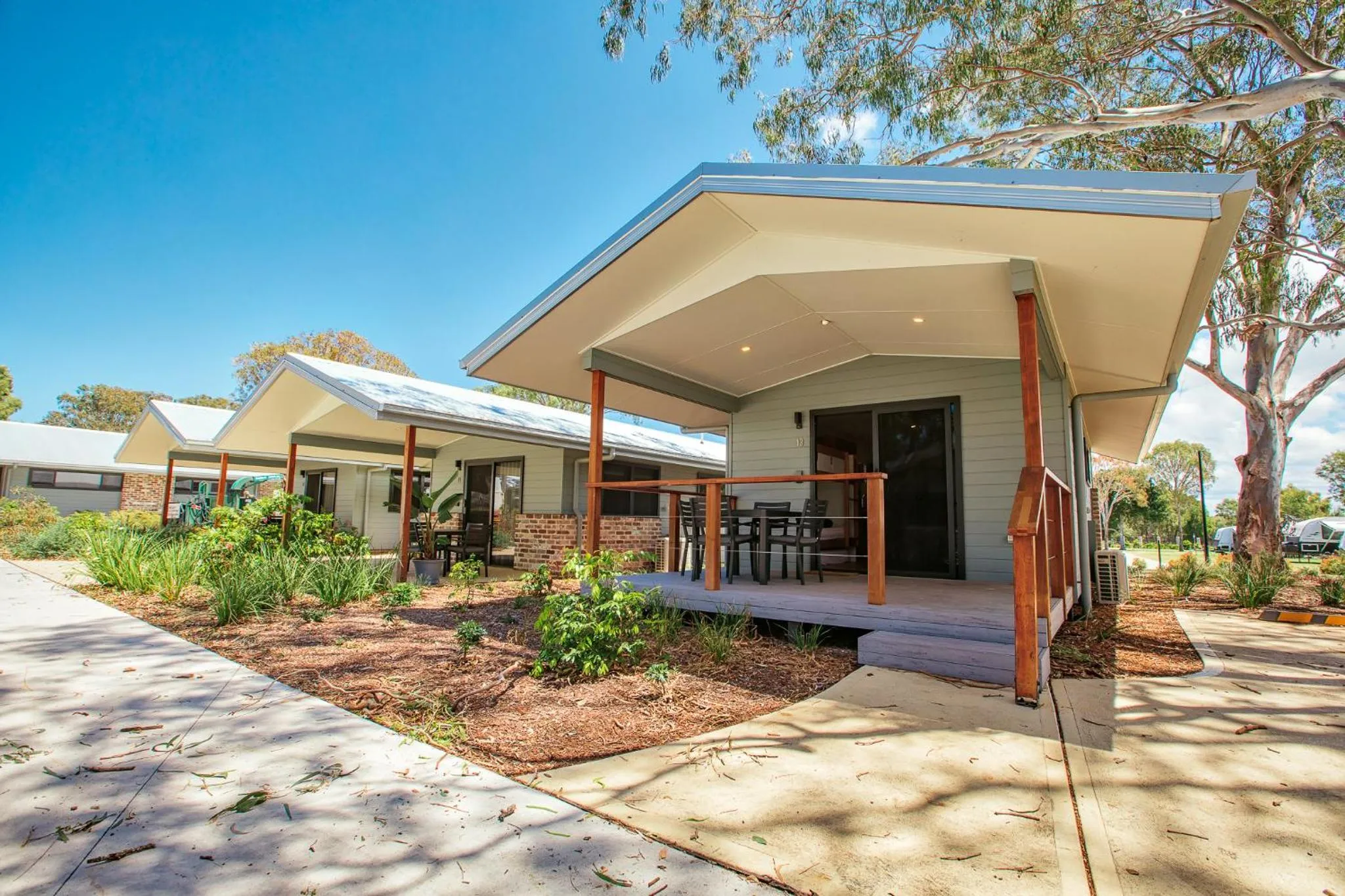 Property building in BIG4 Sandstone Point Holiday Resort Bribie Island