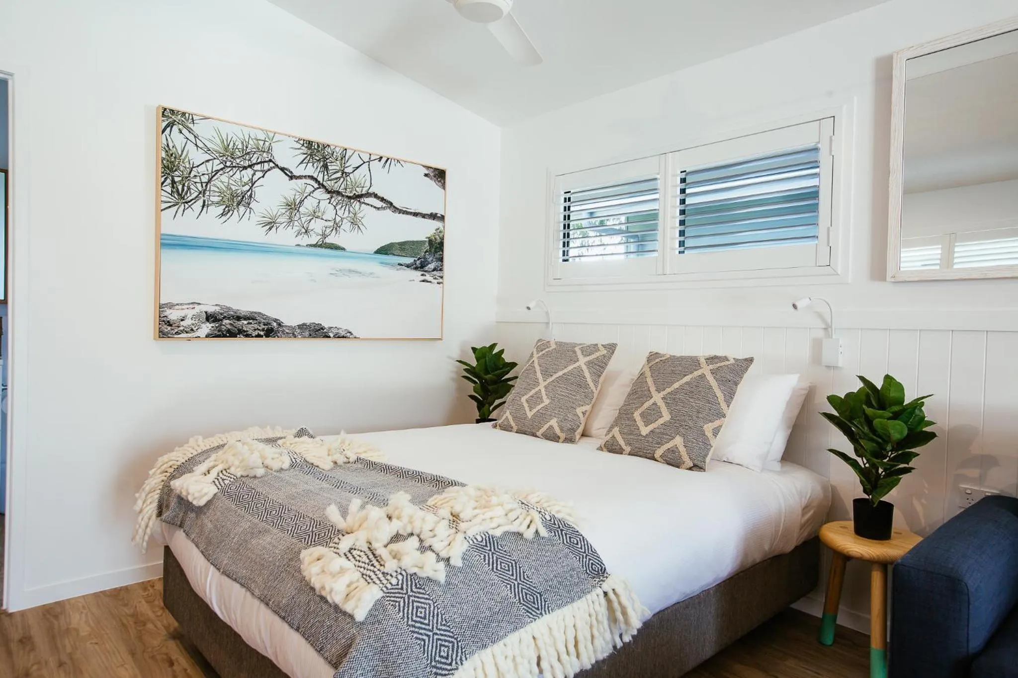 Bed in BIG4 Sandstone Point Holiday Resort Bribie Island