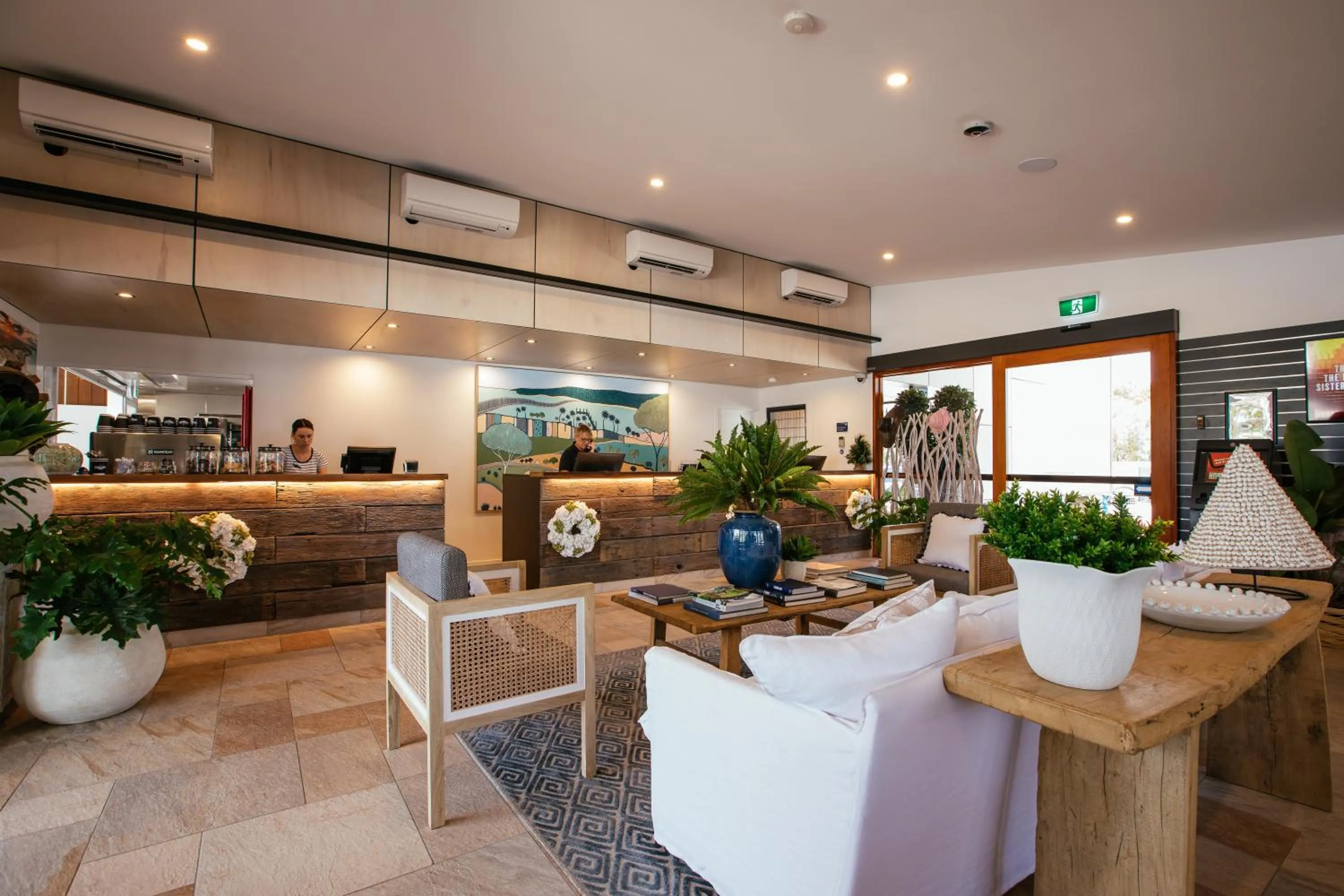 Lobby or reception in BIG4 Sandstone Point Holiday Resort Bribie Island
