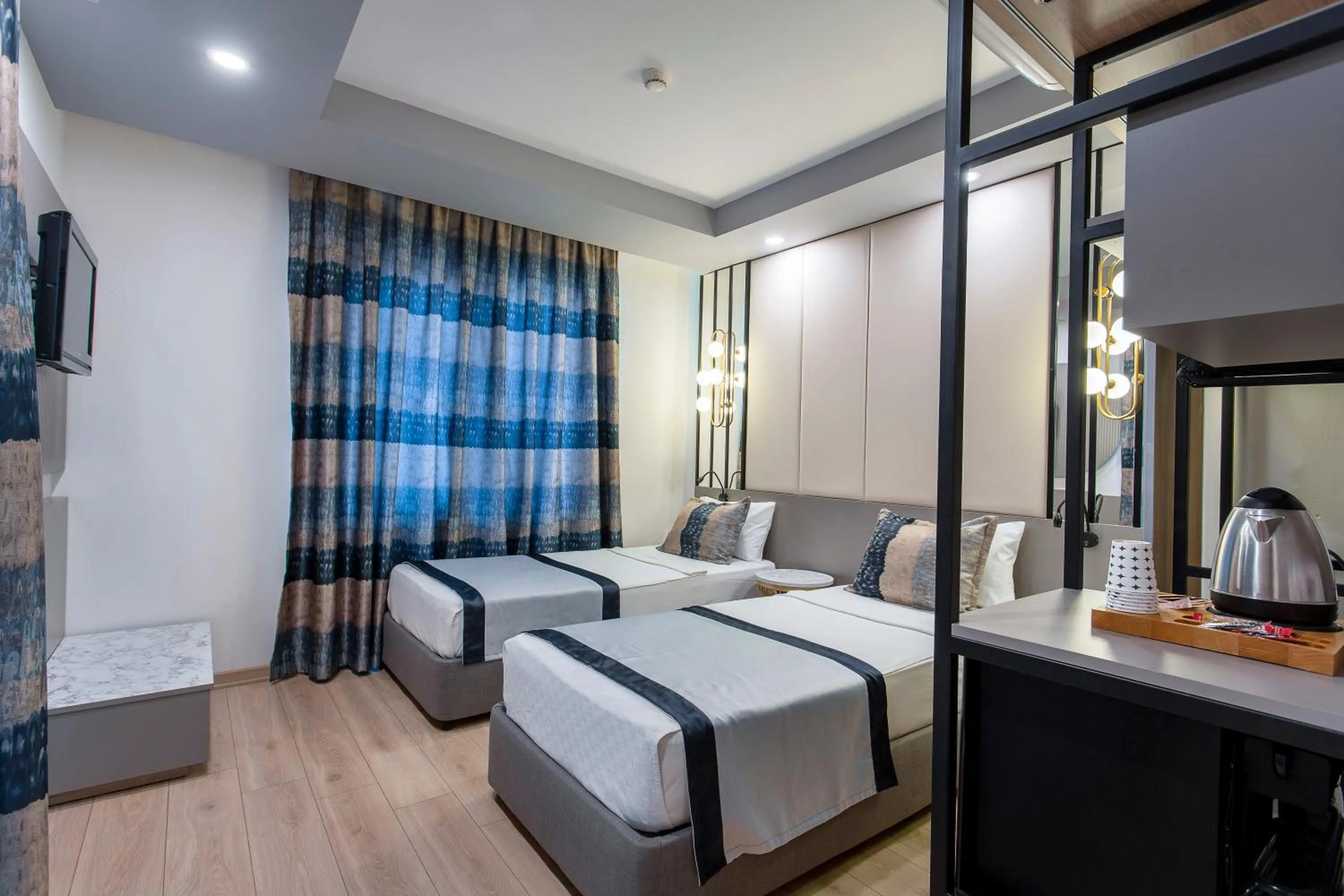 Photo of the whole room, Bed in Eftalia Aqua Resort