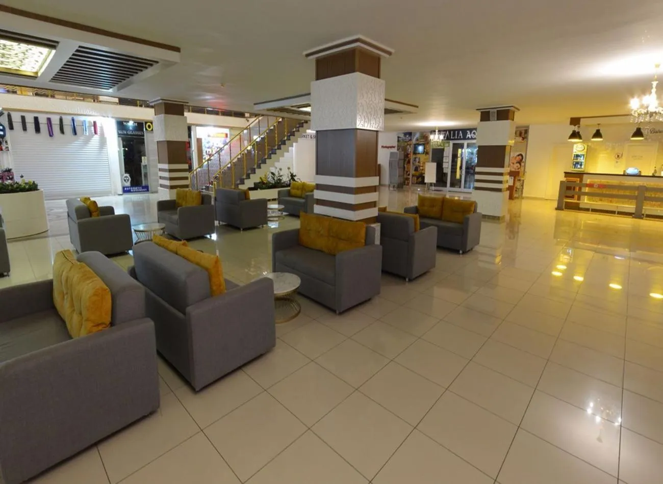 Lobby or reception in Eftalia Aqua Resort